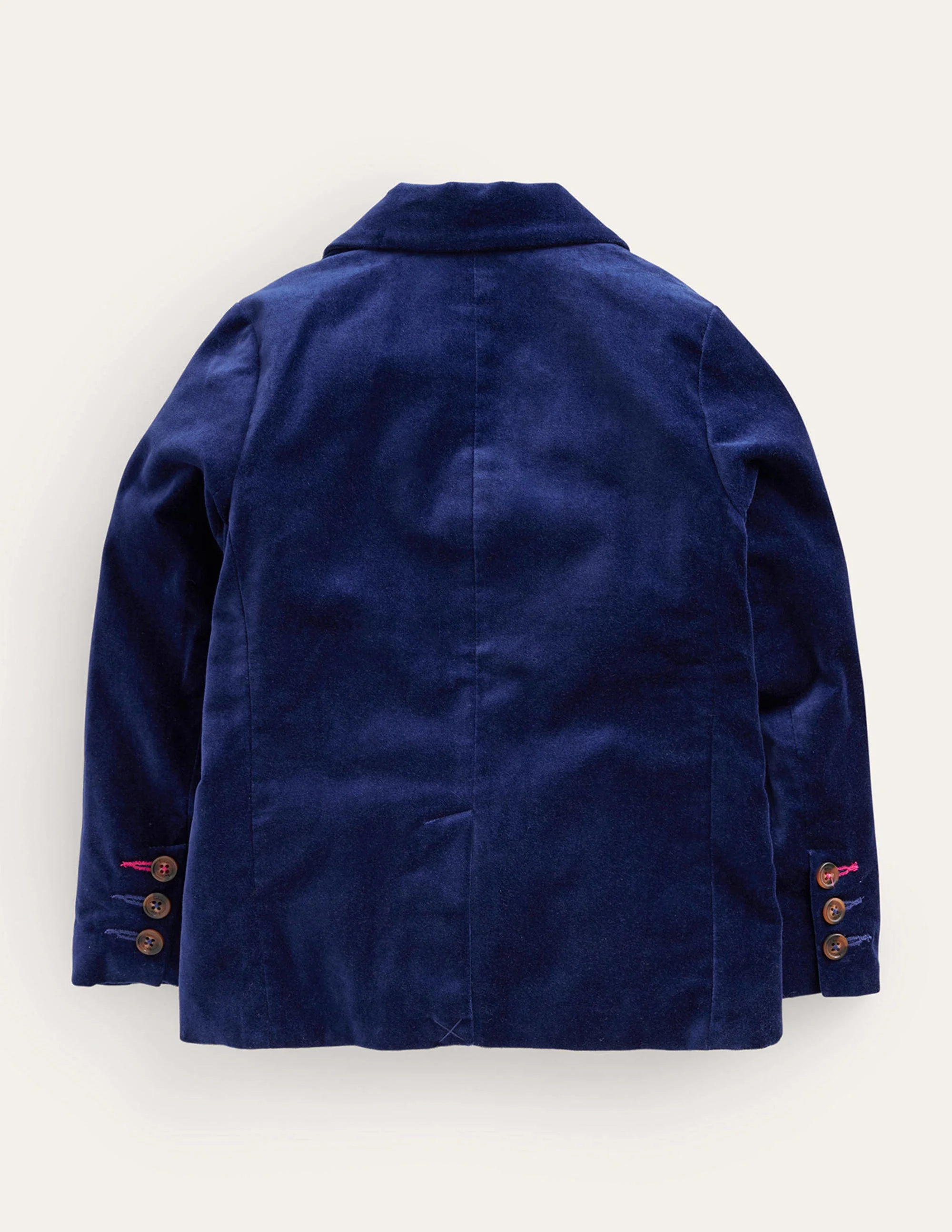 Party-Blazer aus Samt-Blau - Image 2