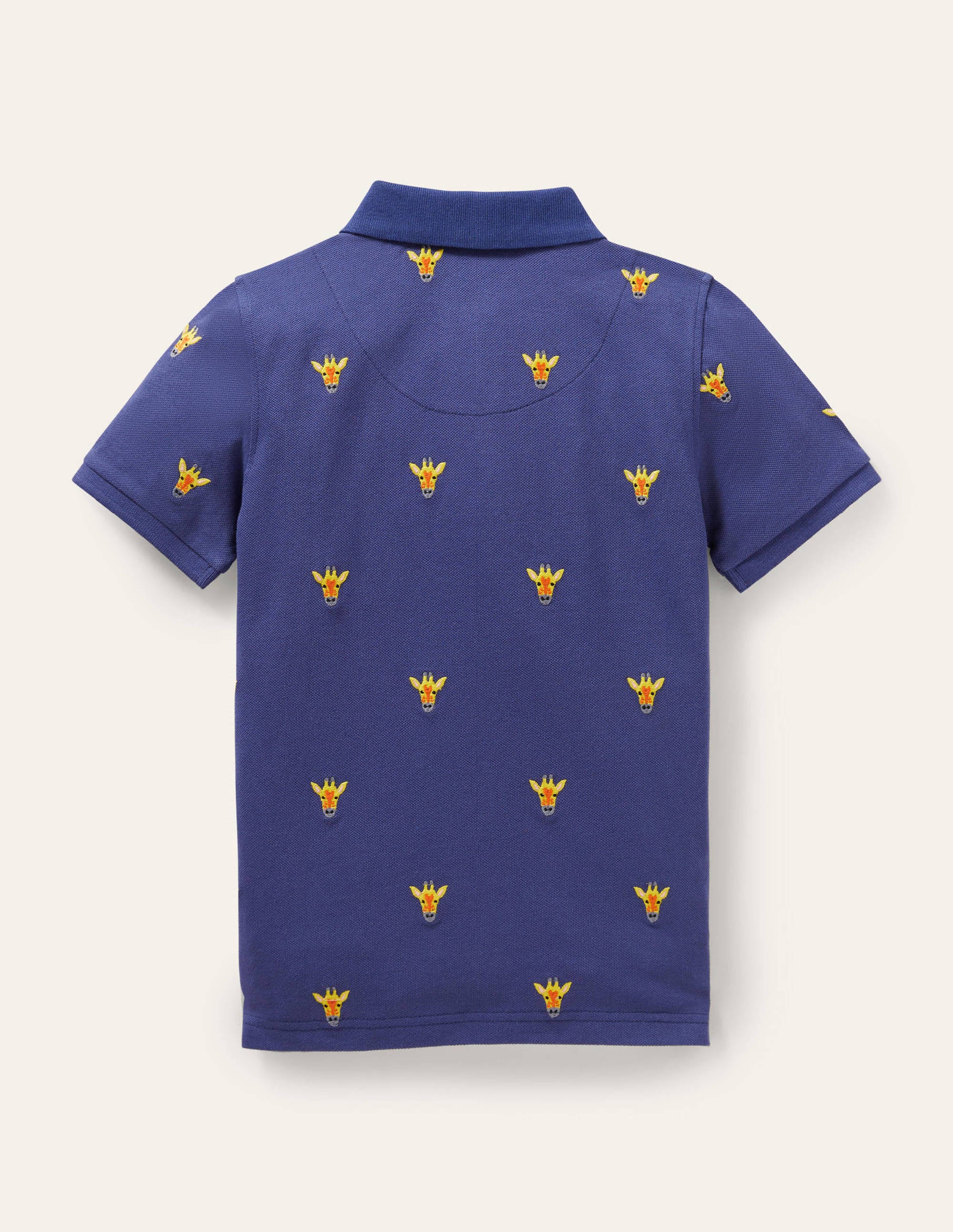 Piqué-Polohemd-Navy, Giraffen - Image 2