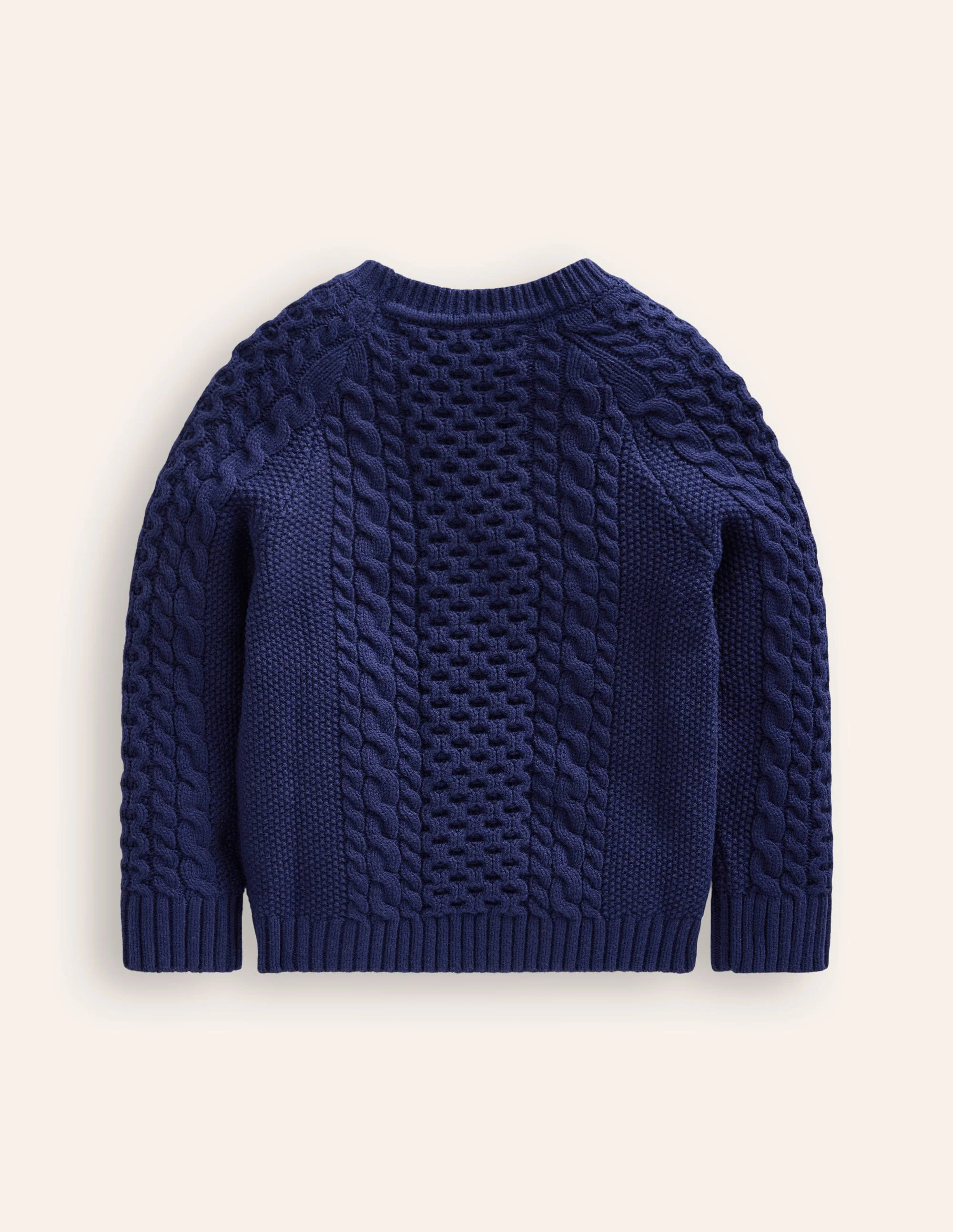Pullover mit klassischem Zopfmuster-Anemone - Image 2