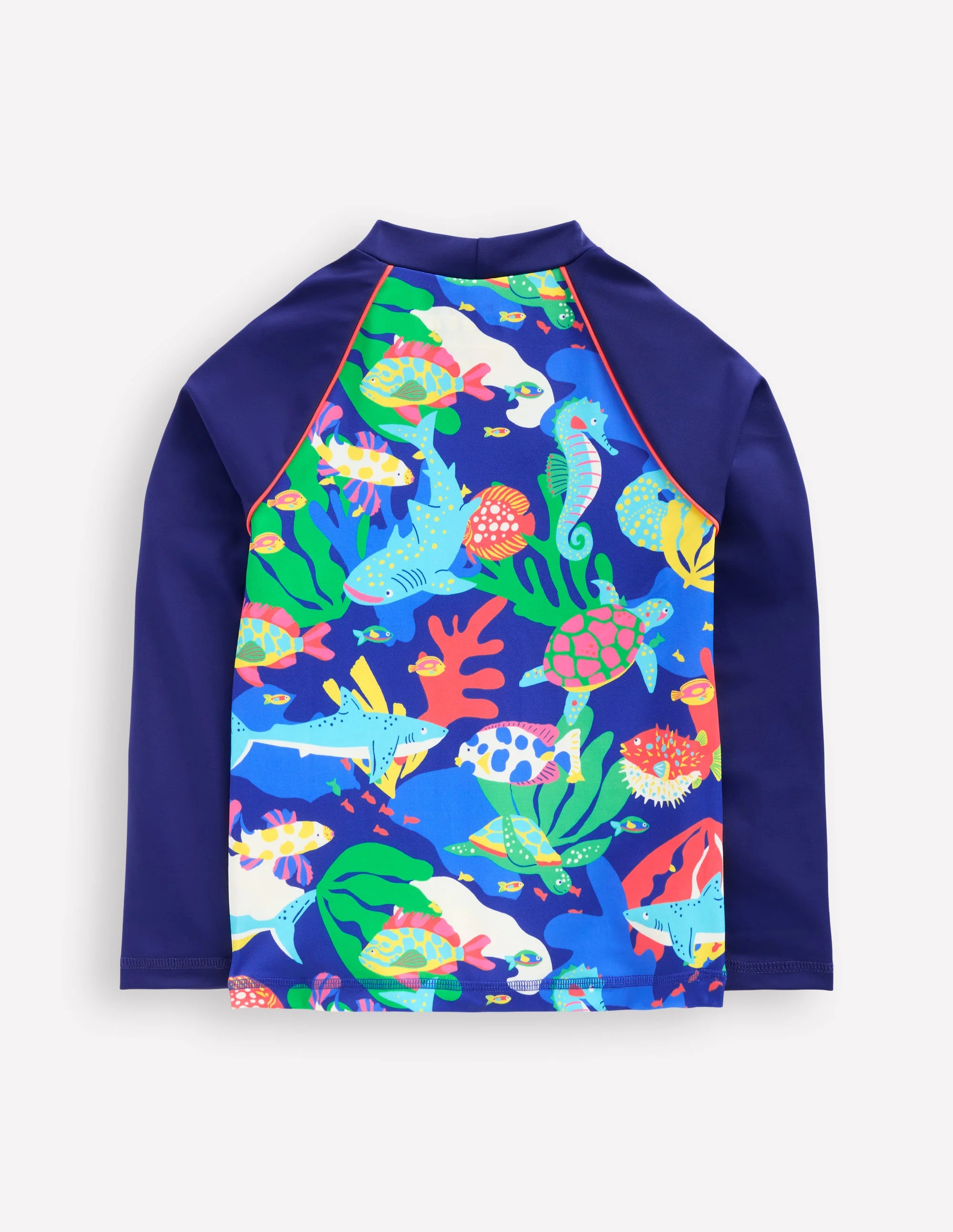 Rash Top mit Logo-Bunt, Korallenriff - Image 2