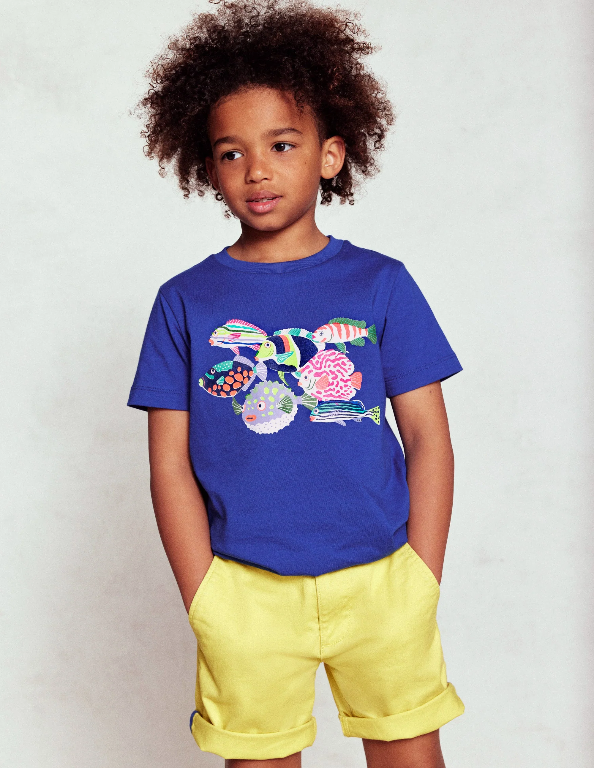 Riso T-Shirt-Blaureiher Fisch - Image 6