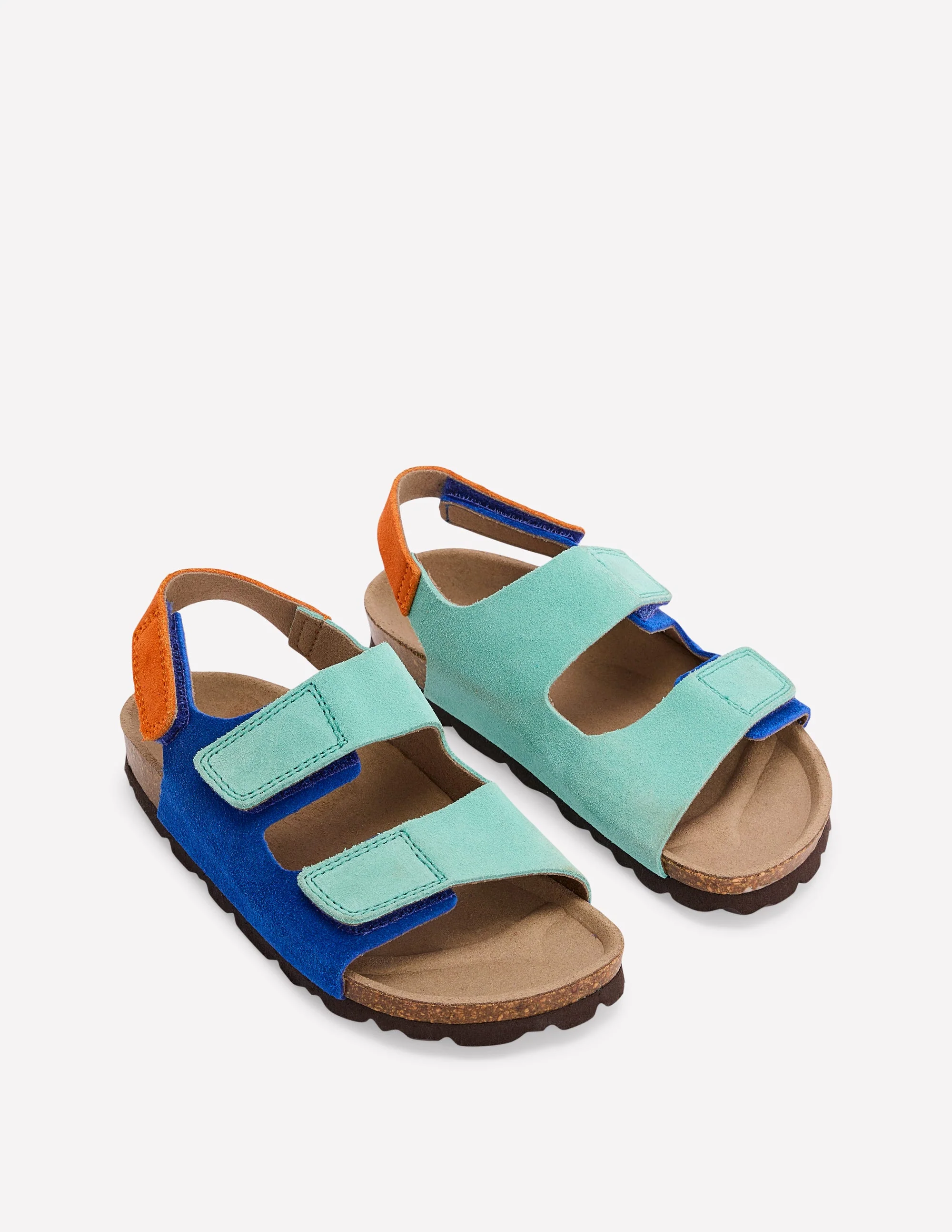 Sandalen in Blockfarben-Blau Blockfarben - Image 2