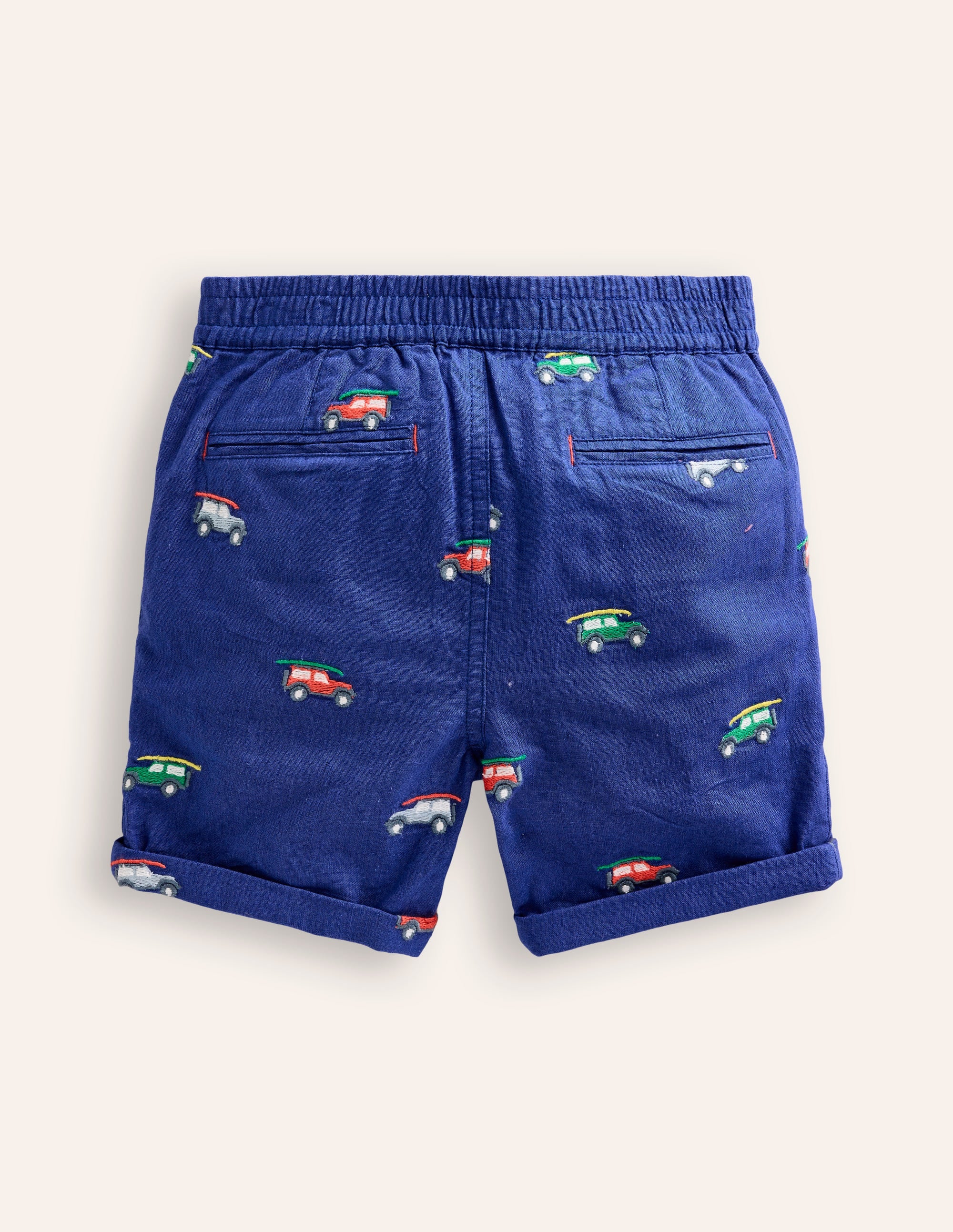 Schicke Shorts mit Umschlag-Saphirblau Jeep - Image 2