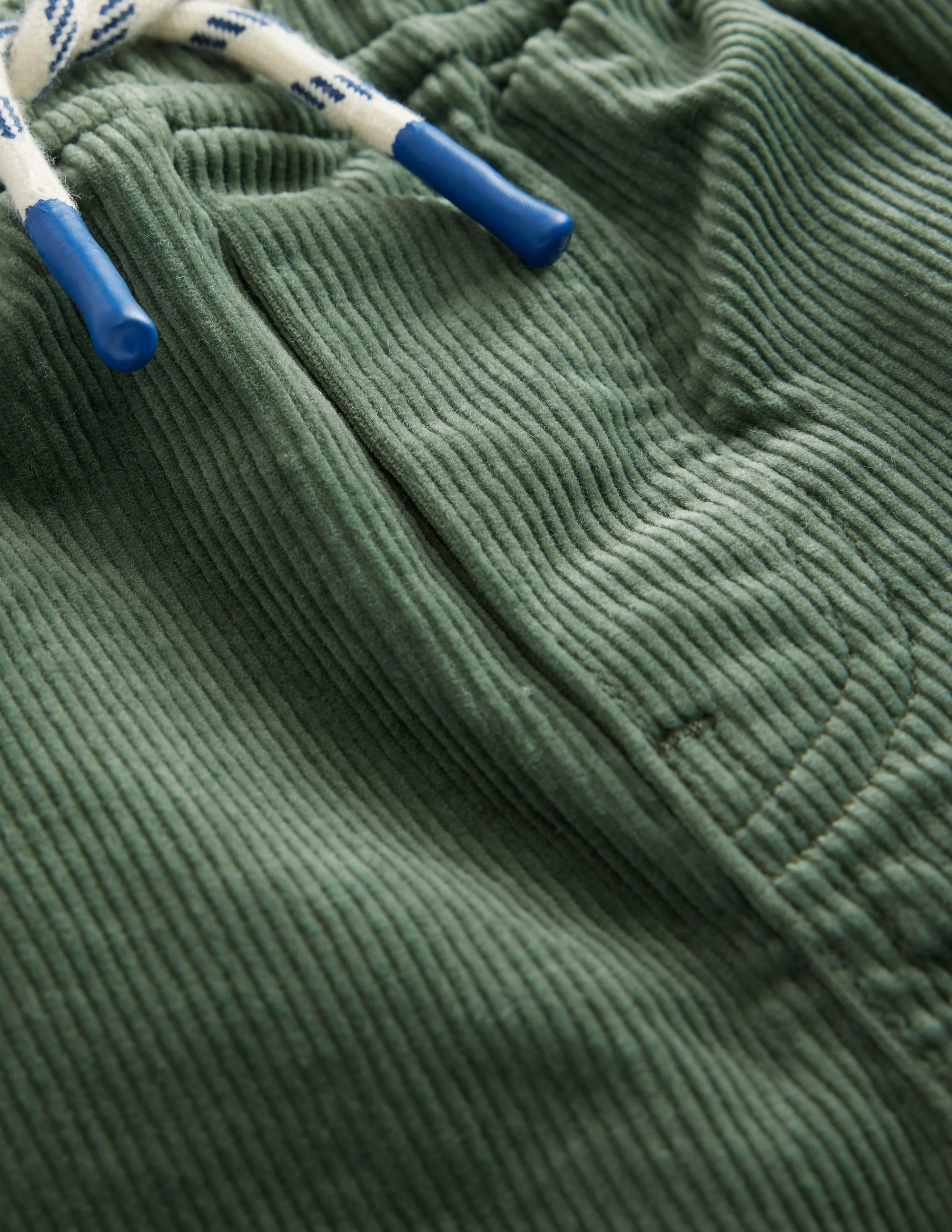 Schmal geschnittene Hose zum Hineinschlüpfen-Flaschengrün Seil - Image 3