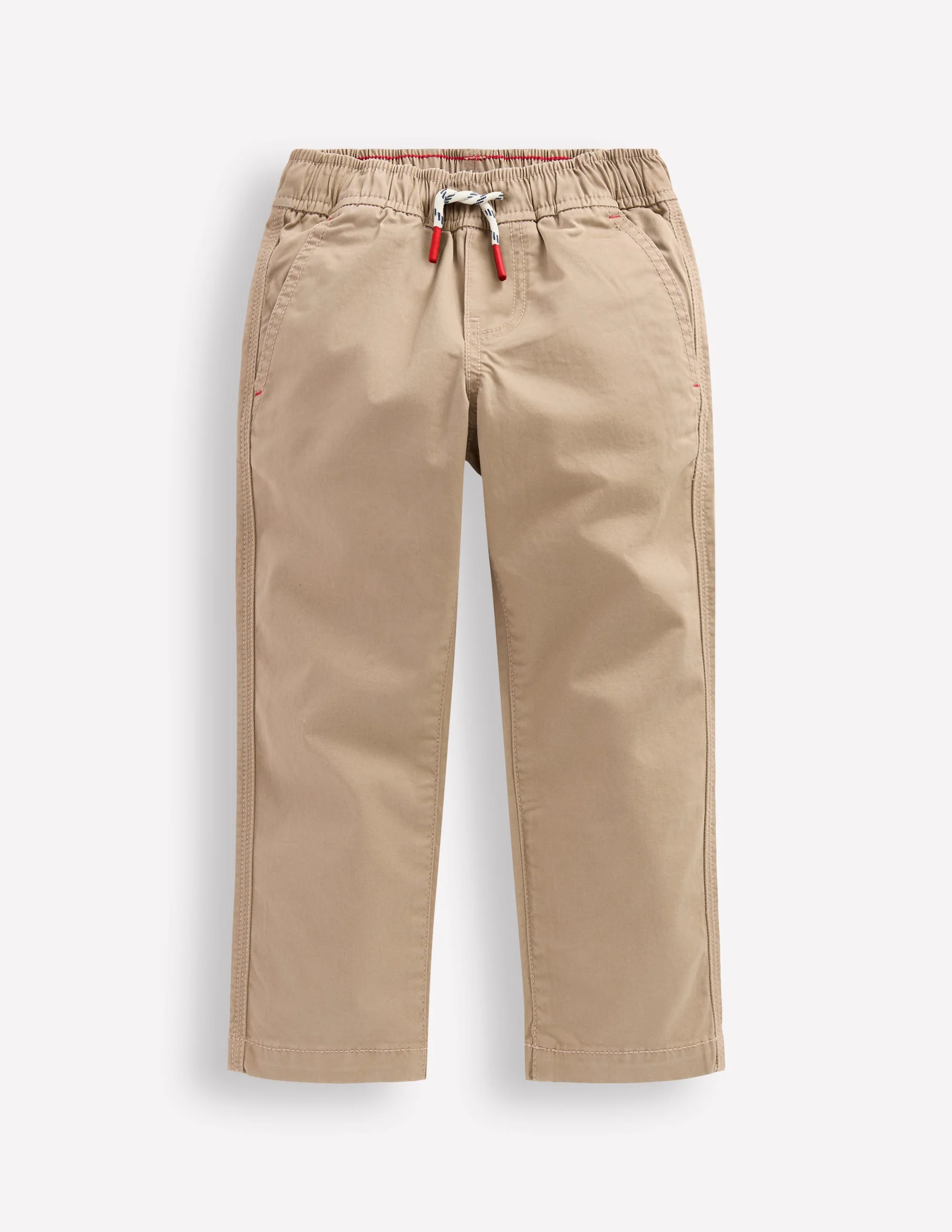 Schmal geschnittene Hose zum Hineinschlüpfen-Greige - Image 5