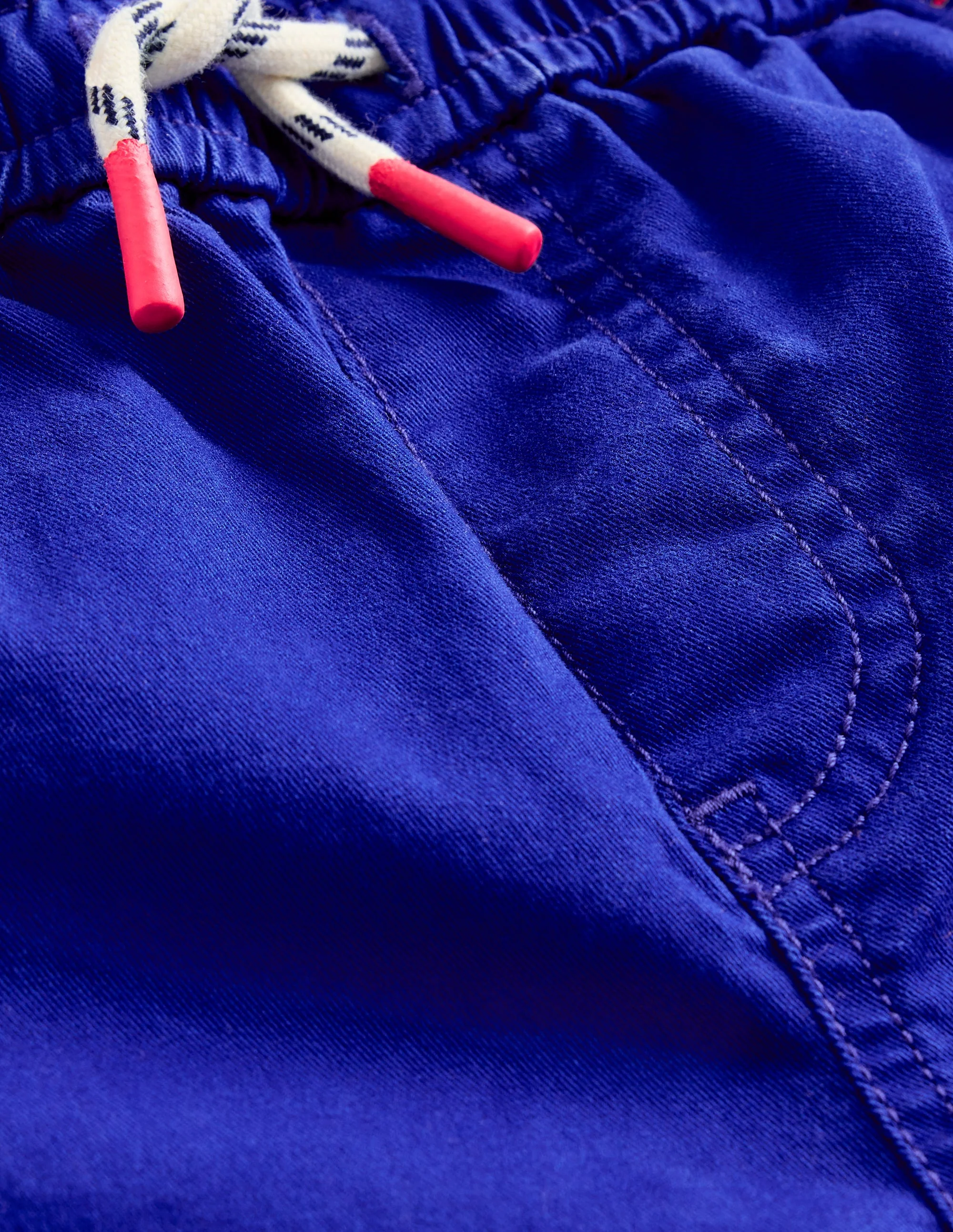 Schmal geschnittene Hose zum Hineinschlüpfen-Helles Blau - Image 3
