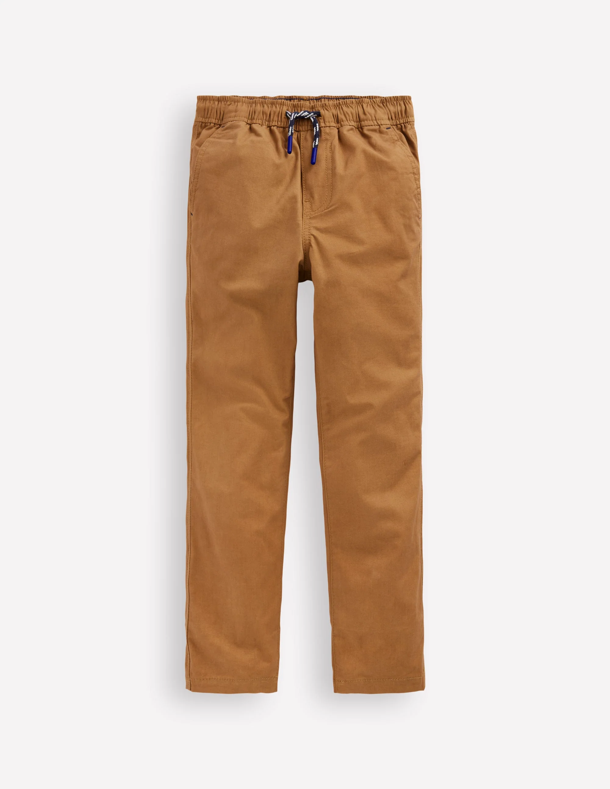Schmal geschnittene Hose zum Hineinschlüpfen-Karamellbonbonbraun - Image 3