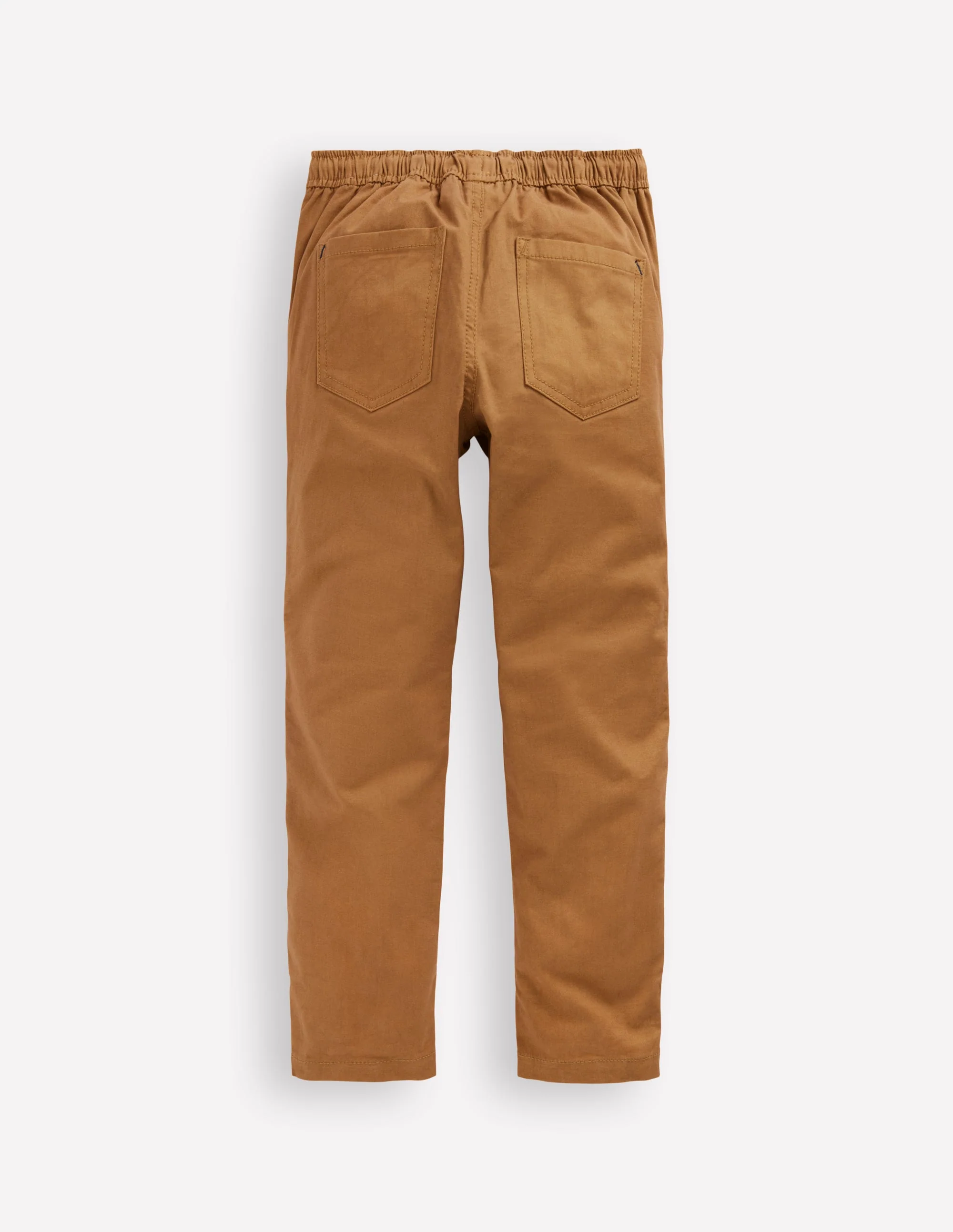 Schmal geschnittene Hose zum Hineinschlüpfen-Karamellbonbonbraun - Image 6