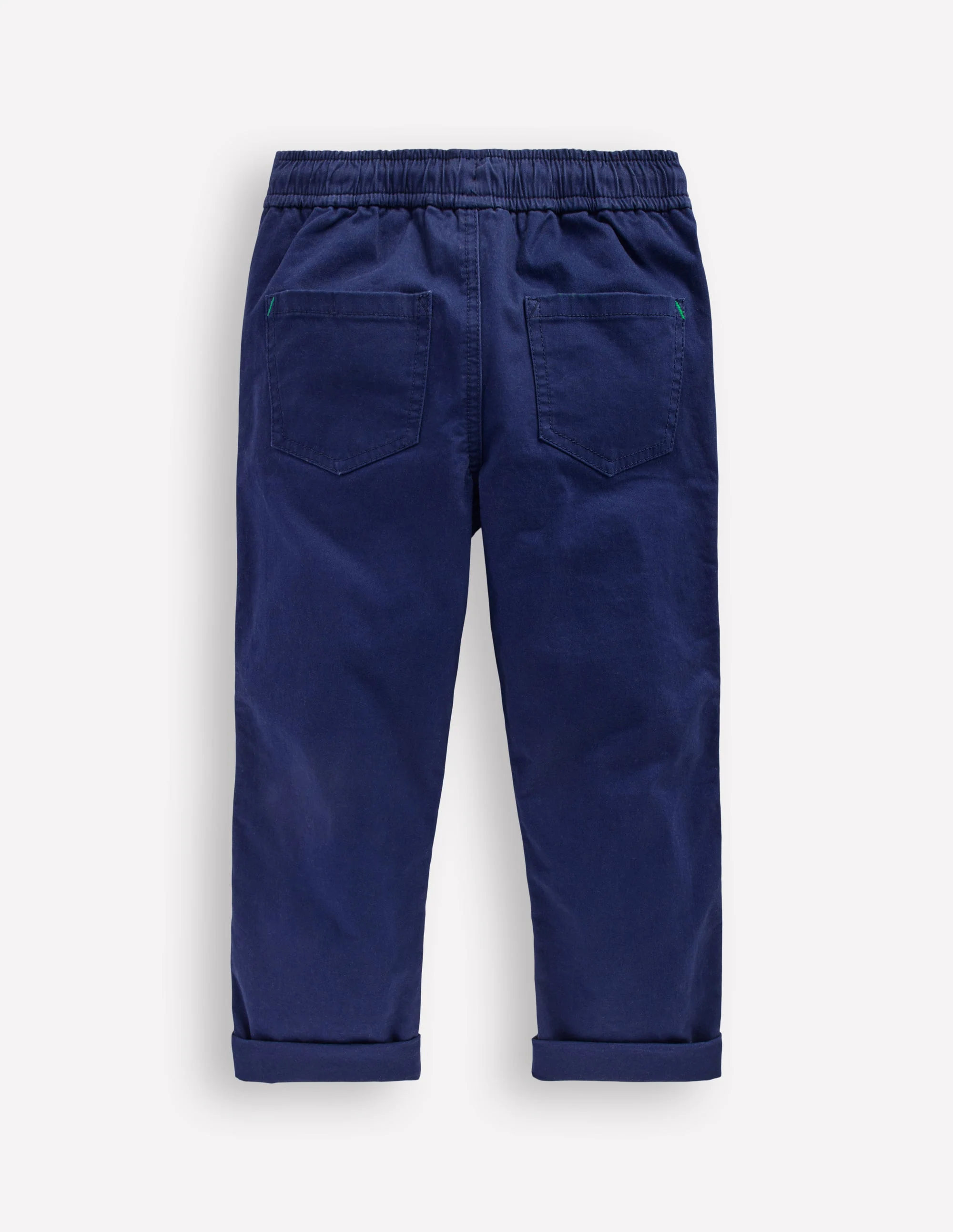 Schmal geschnittene Hose zum Hineinschlüpfen-Schuluniform-Marineblau - Image 4