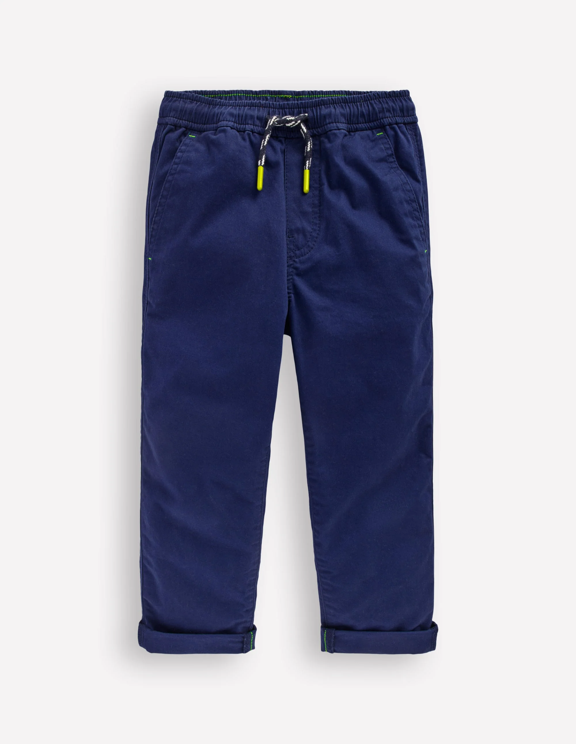 Schmal geschnittene Hose zum Hineinschlüpfen-Schuluniform-Marineblau - Image 6