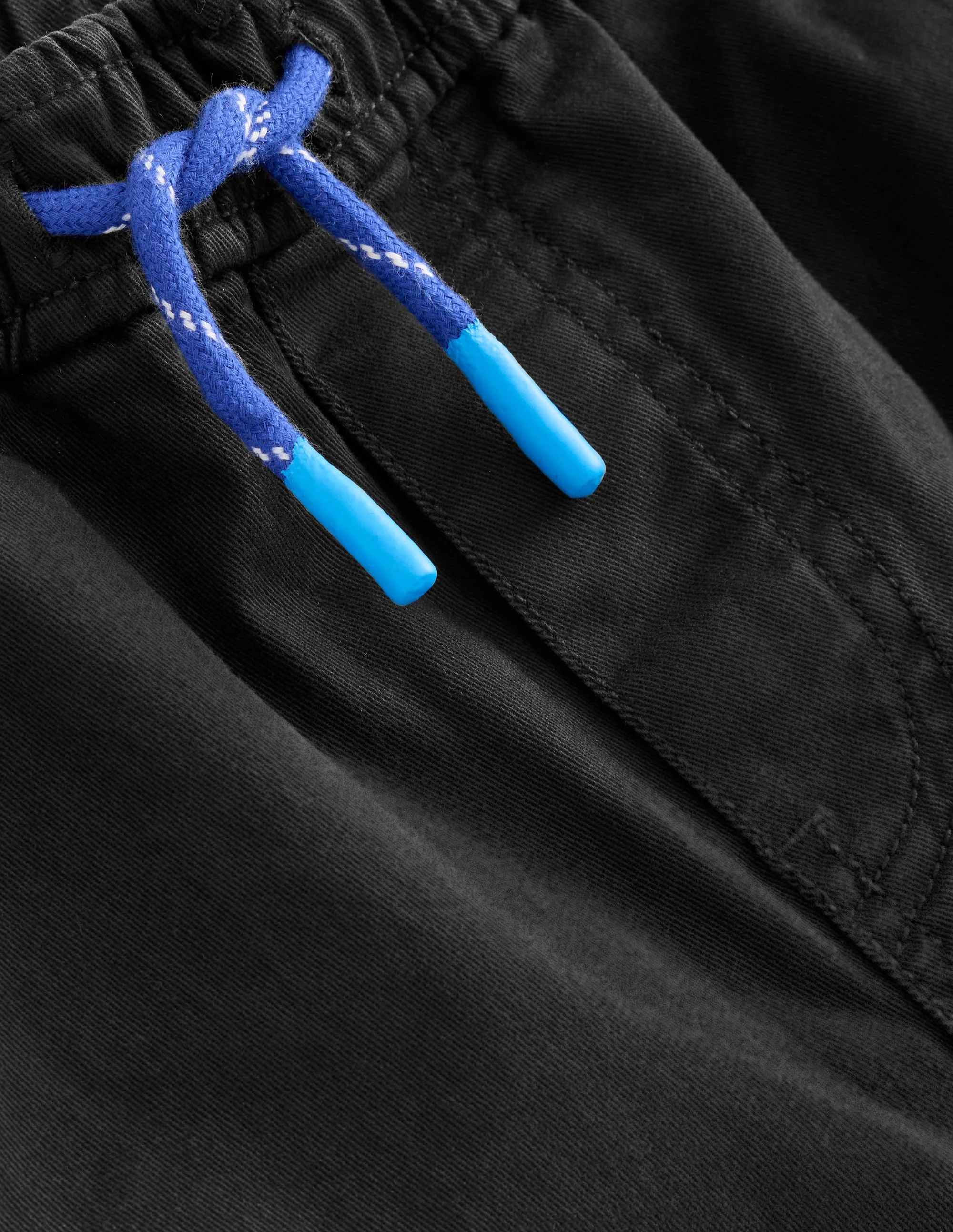 Schmal geschnittene Hose zum Hineinschlüpfen-Schwarz - Image 3