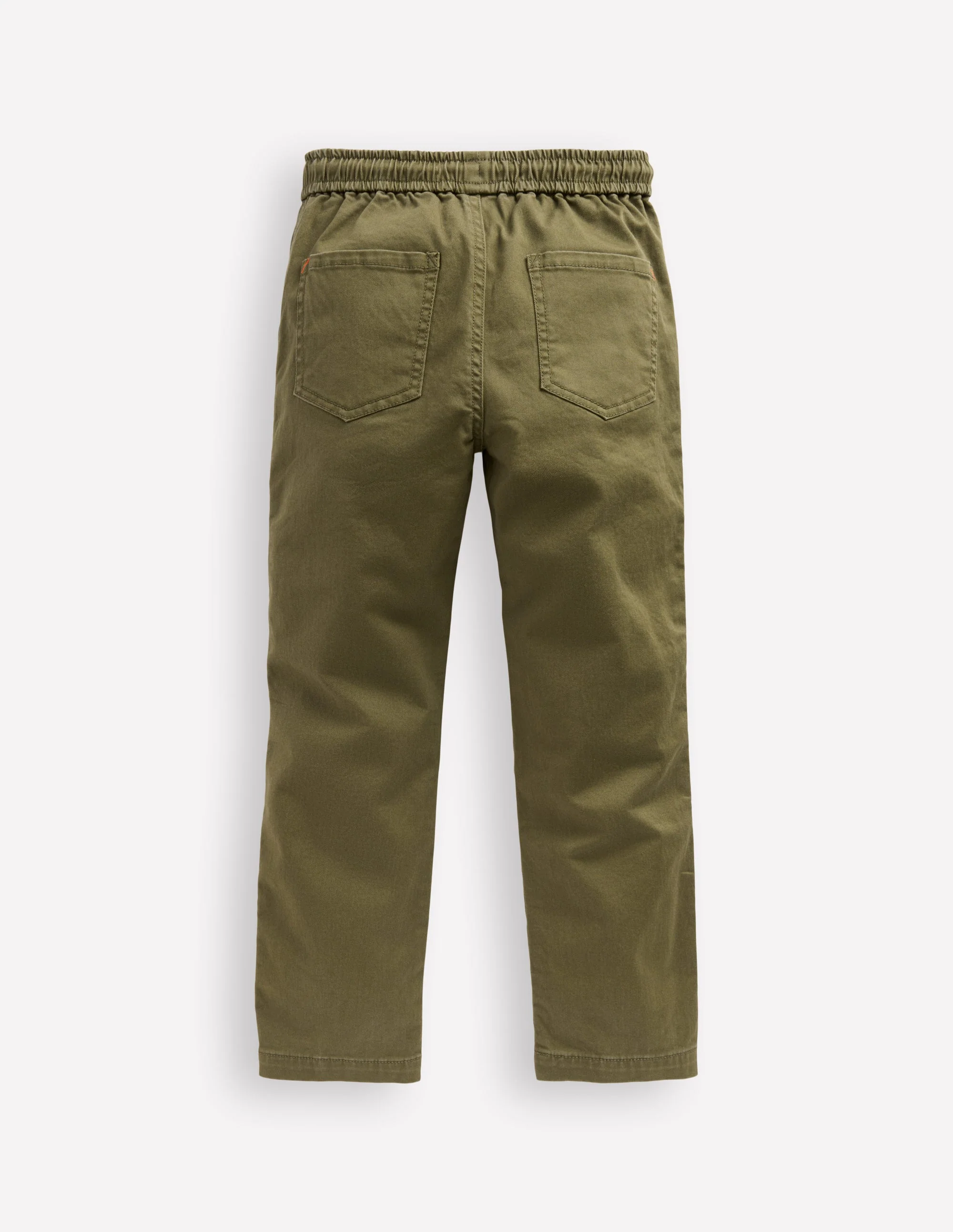 Schmal geschnittene Hose zum Hineinschlüpfen-Waldgrün - Image 2
