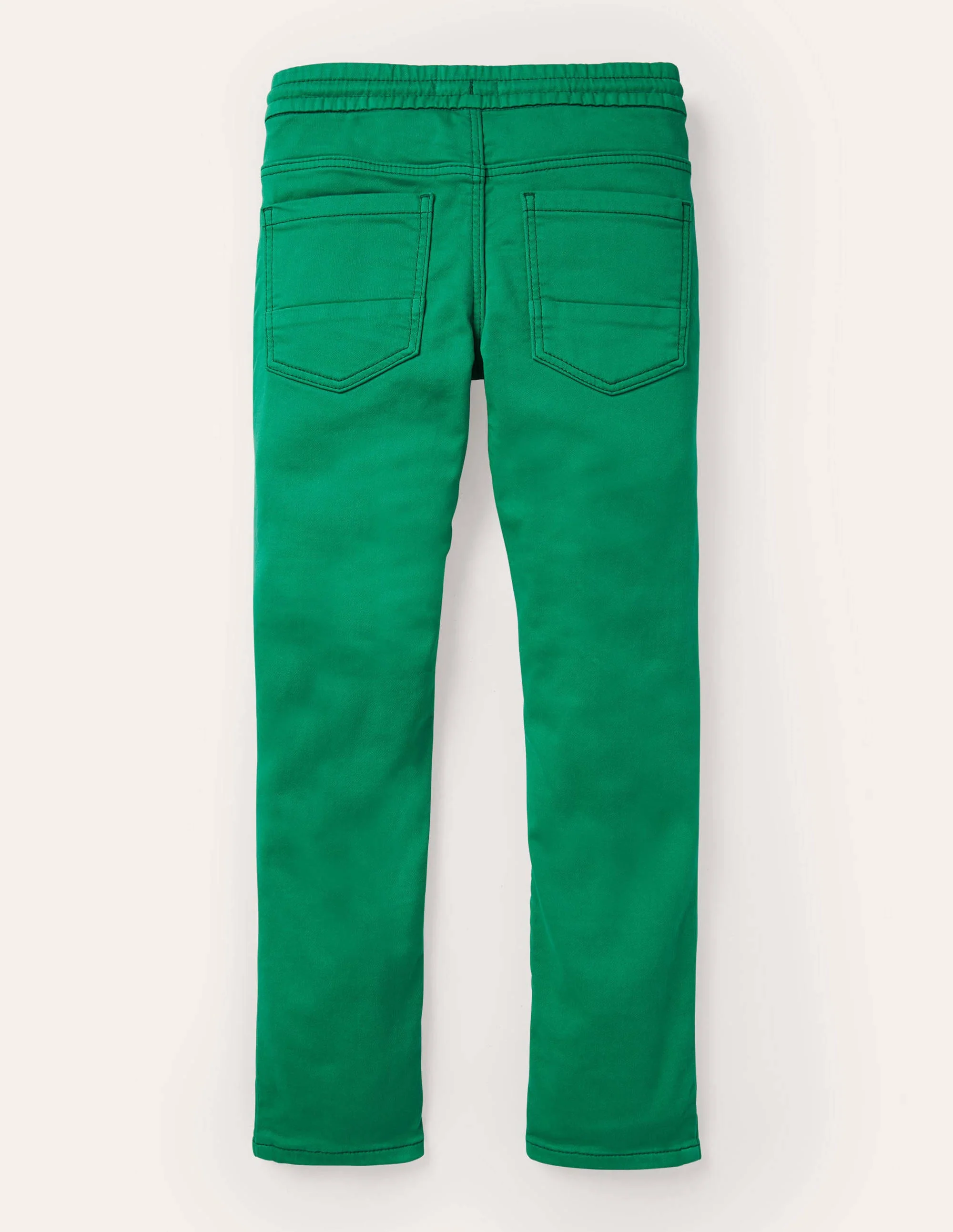Schmal geschnittene Jersey-Jeans-Wiesengrün - Image 2