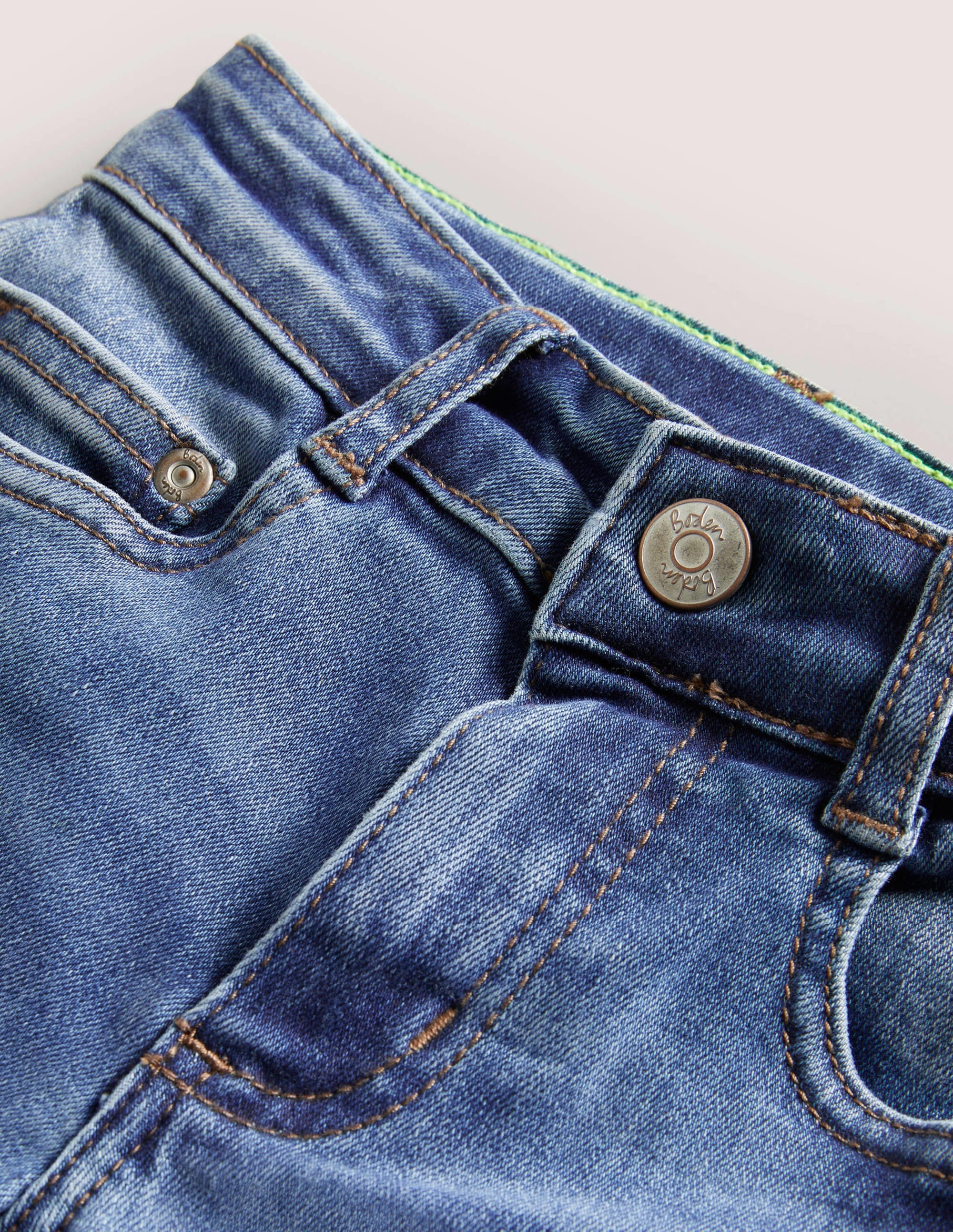 Schmale Jeans mit Adventure-Flex-Mittleres Vintageblau - Image 3