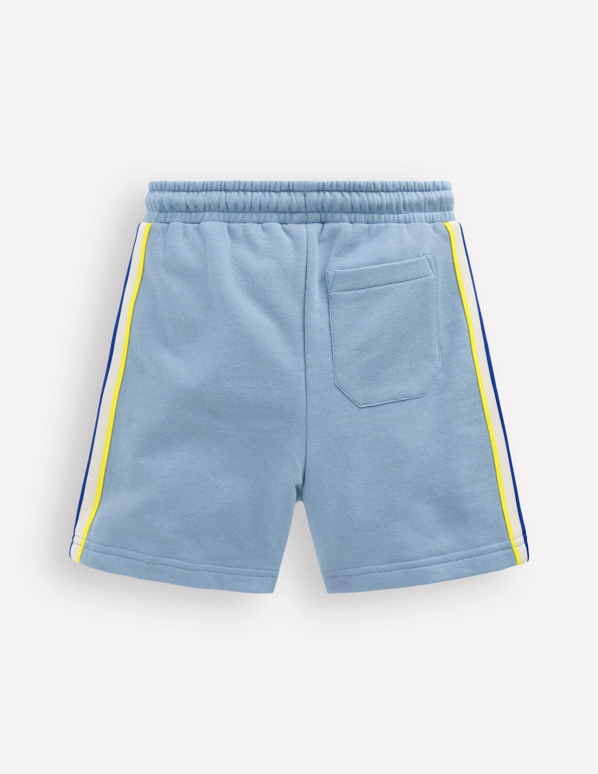 Shorts in Blockfarben-Blau Blockfarben Streifen - Image 2