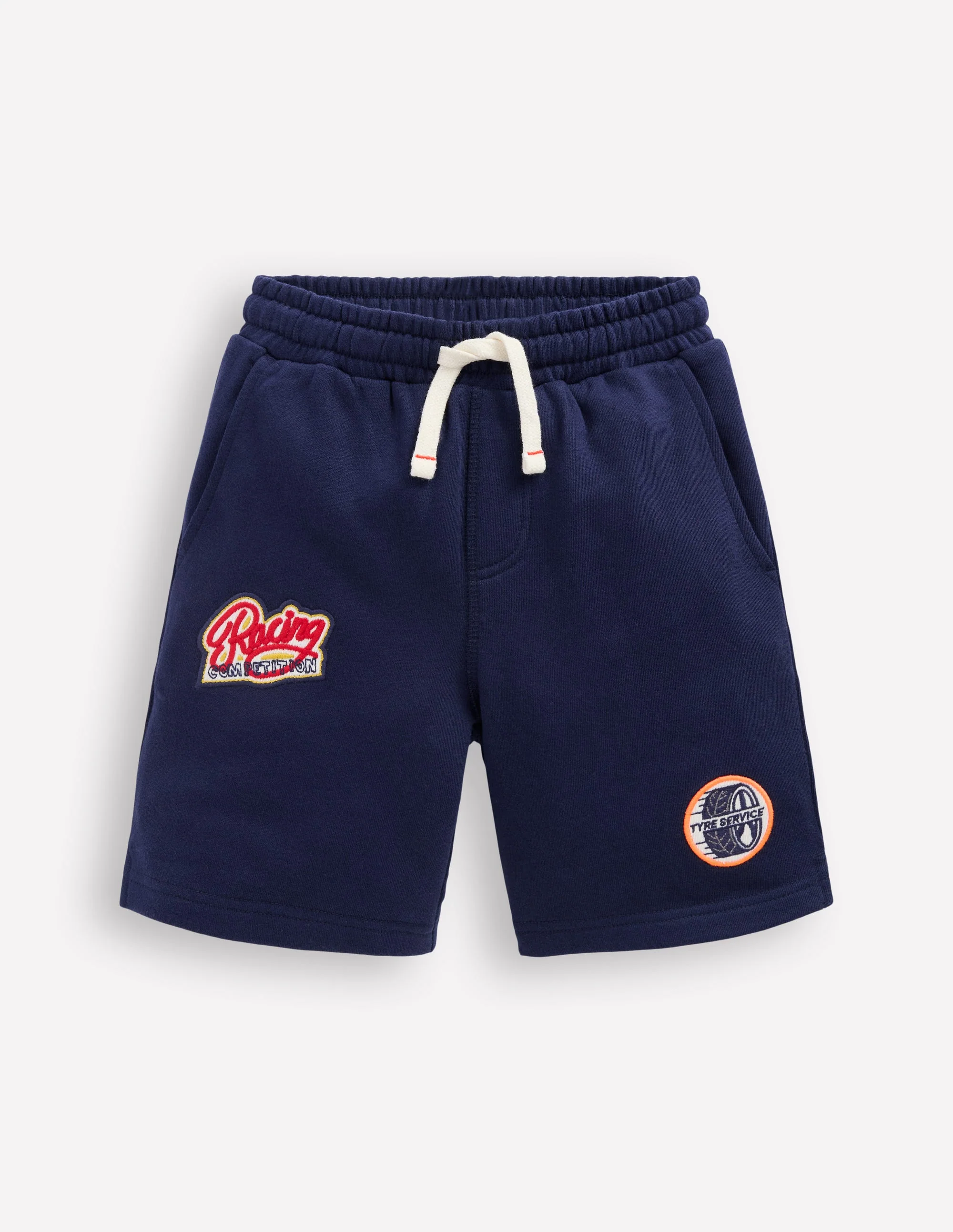 Shorts mit Superstitch-Aufnäher-Blau Sport
