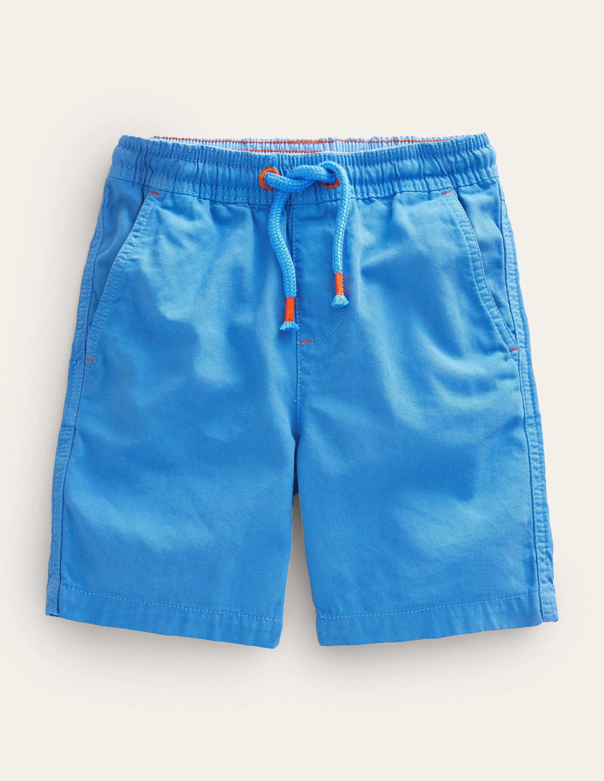 Shorts zum Hineinschlüpfen mit Kordelzug-Blau