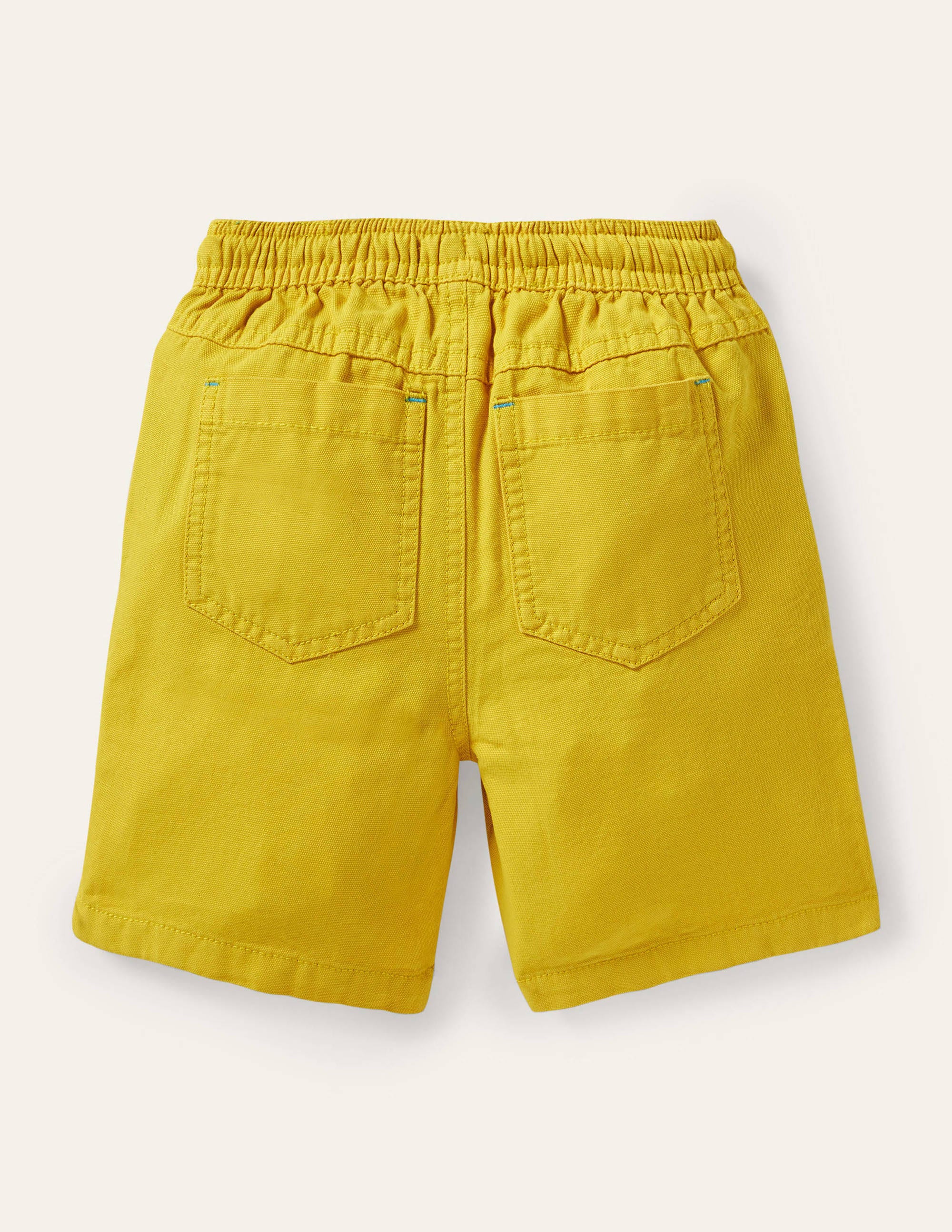 Shorts zum Hineinschlüpfen mit Kordelzug-Narzissengelb - Image 2