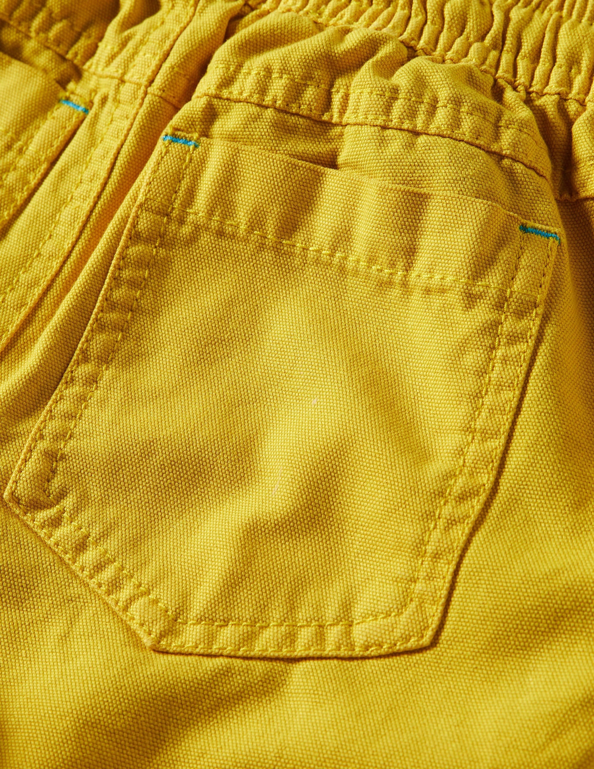 Shorts zum Hineinschlüpfen mit Kordelzug-Narzissengelb - Image 3
