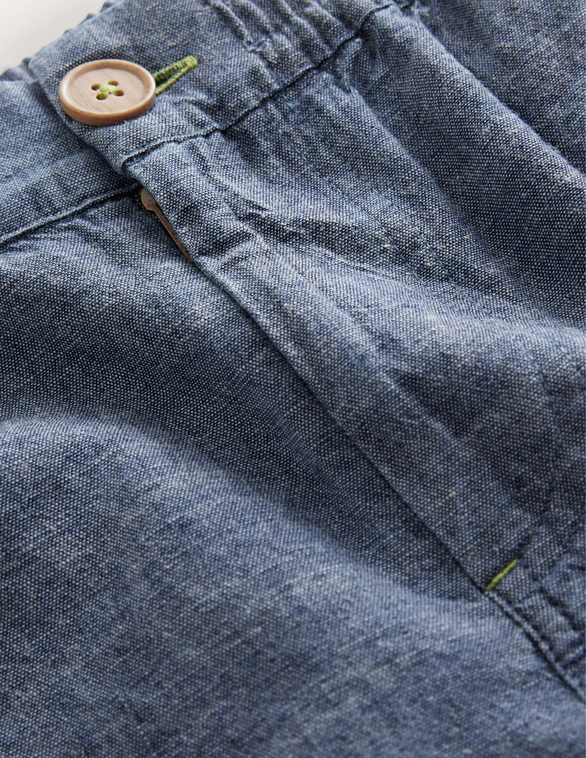 Smarte Shorts zum Hochkrempeln-Dunkler Faux-Uni - Image 3