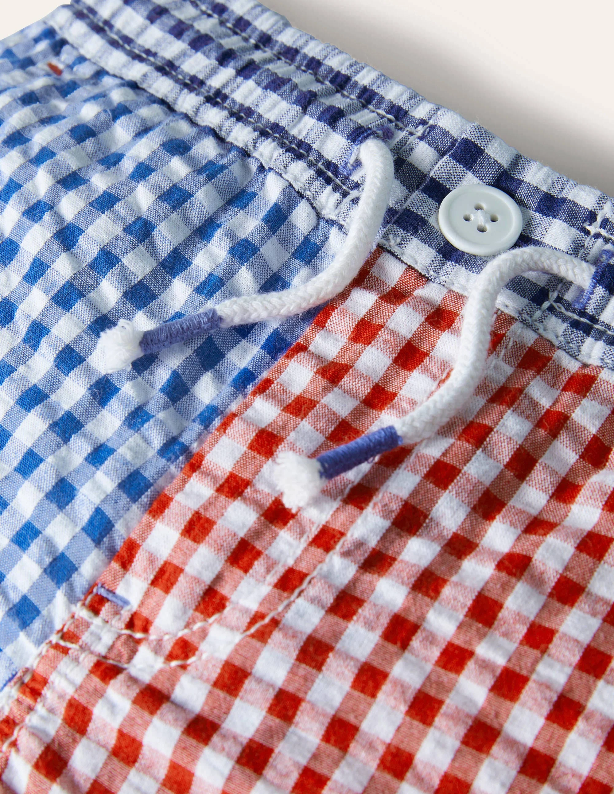 Smarte Shorts zum Hochkrempeln-Rockabilly-Rot/Himmelblau - Image 3