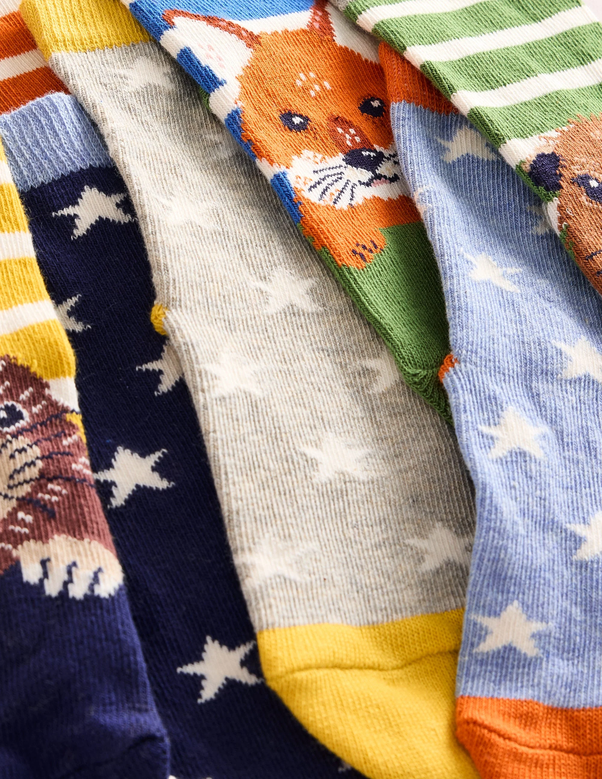 Socken im 7er-Pack-Waldtiere - Image 2