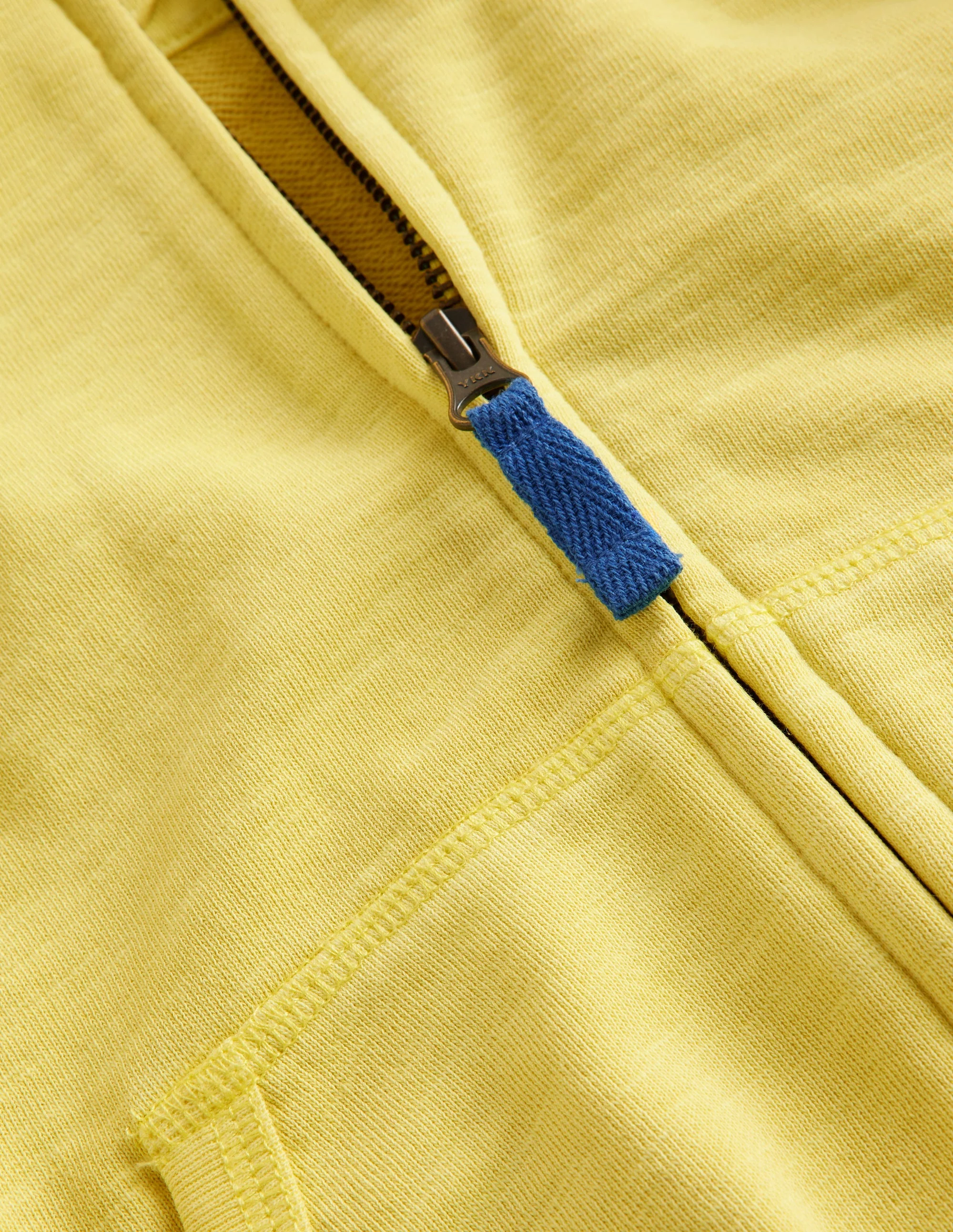 Stückgefärbte Kapuzenjacke-Würziges Gelb - Image 3