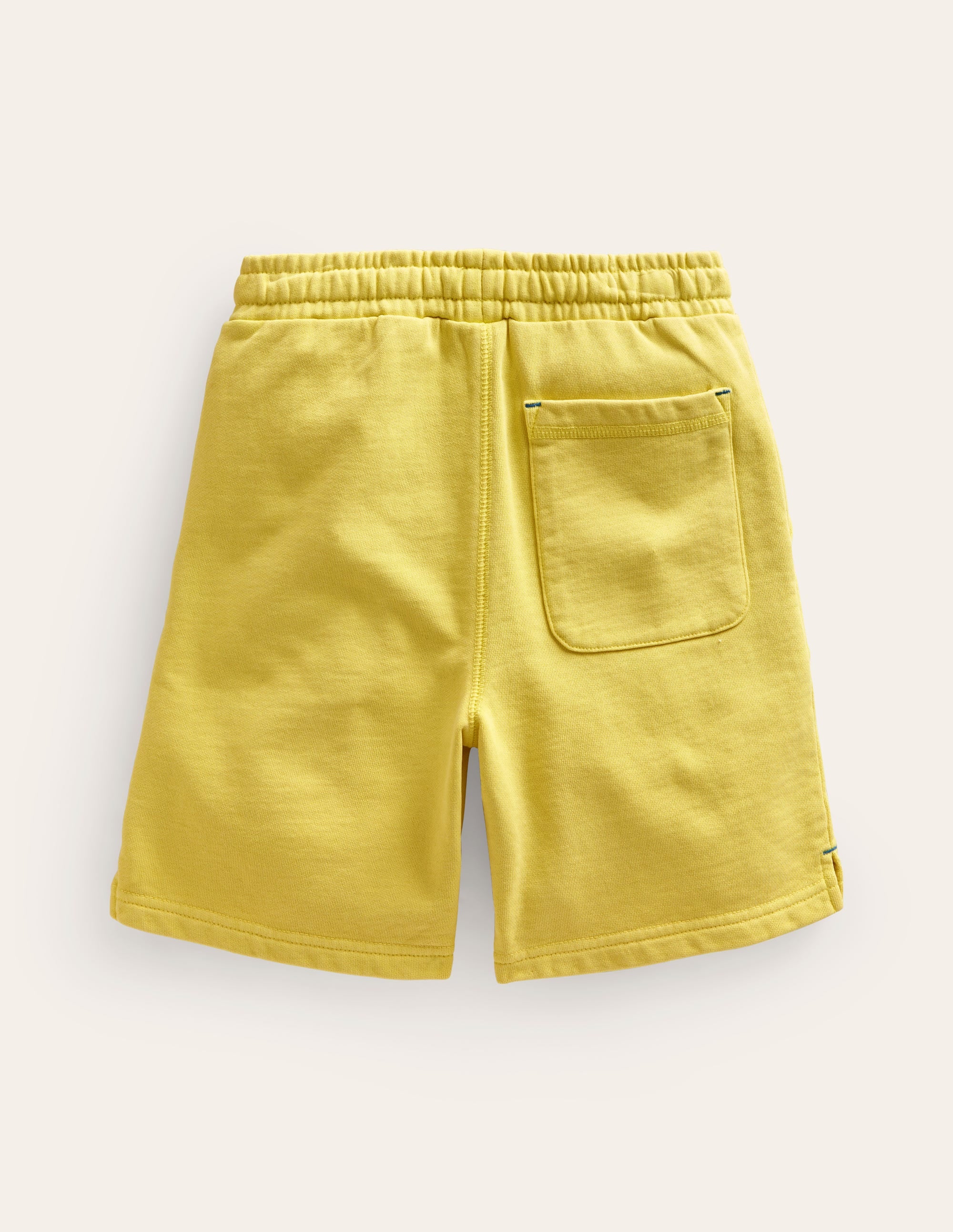Stückgefärbte Shorts-Zitronenzestengelb - Image 2