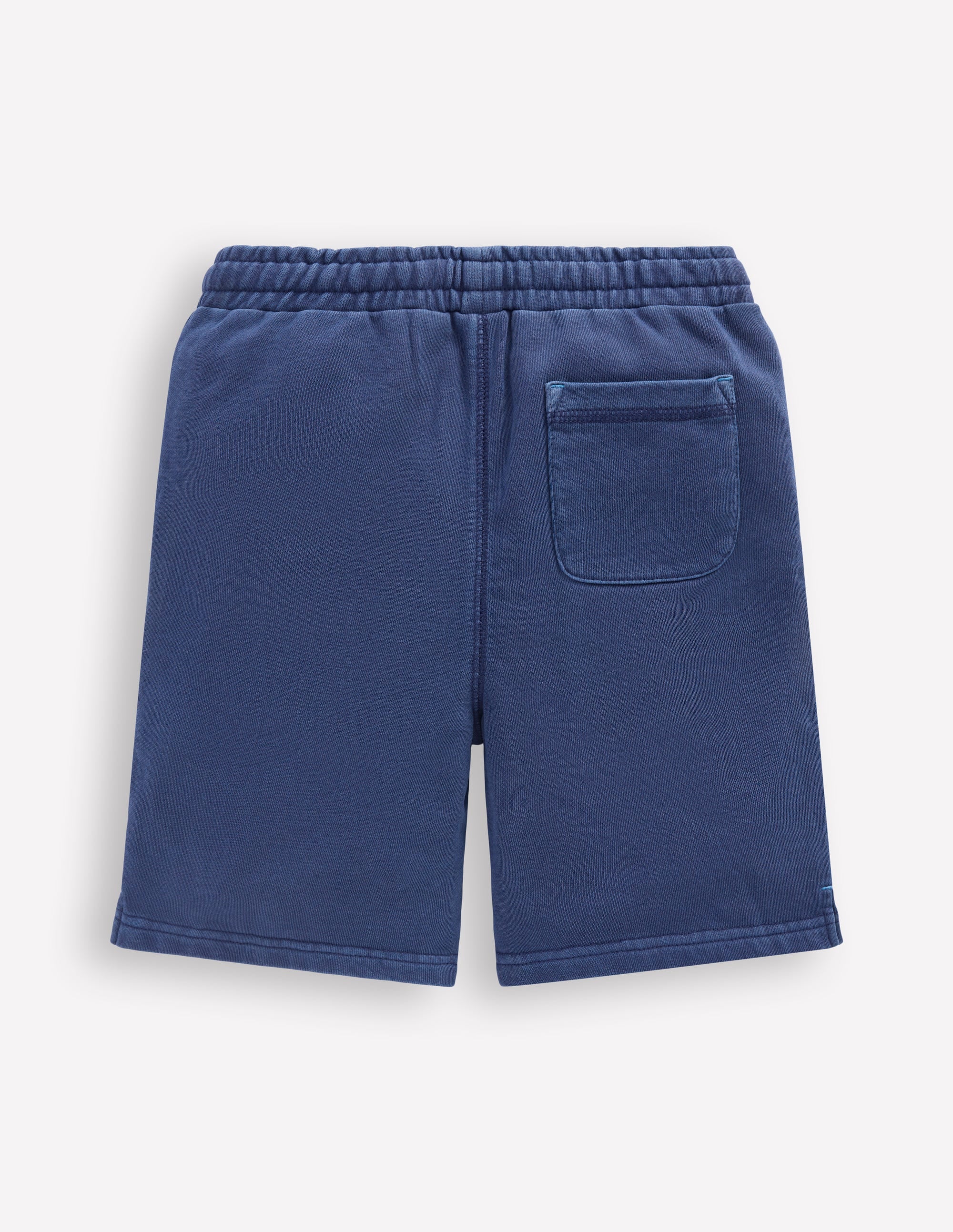 Stückgefärbte Sweatshorts-Aristocratic Blue/ Ivory Stripe - Image 2