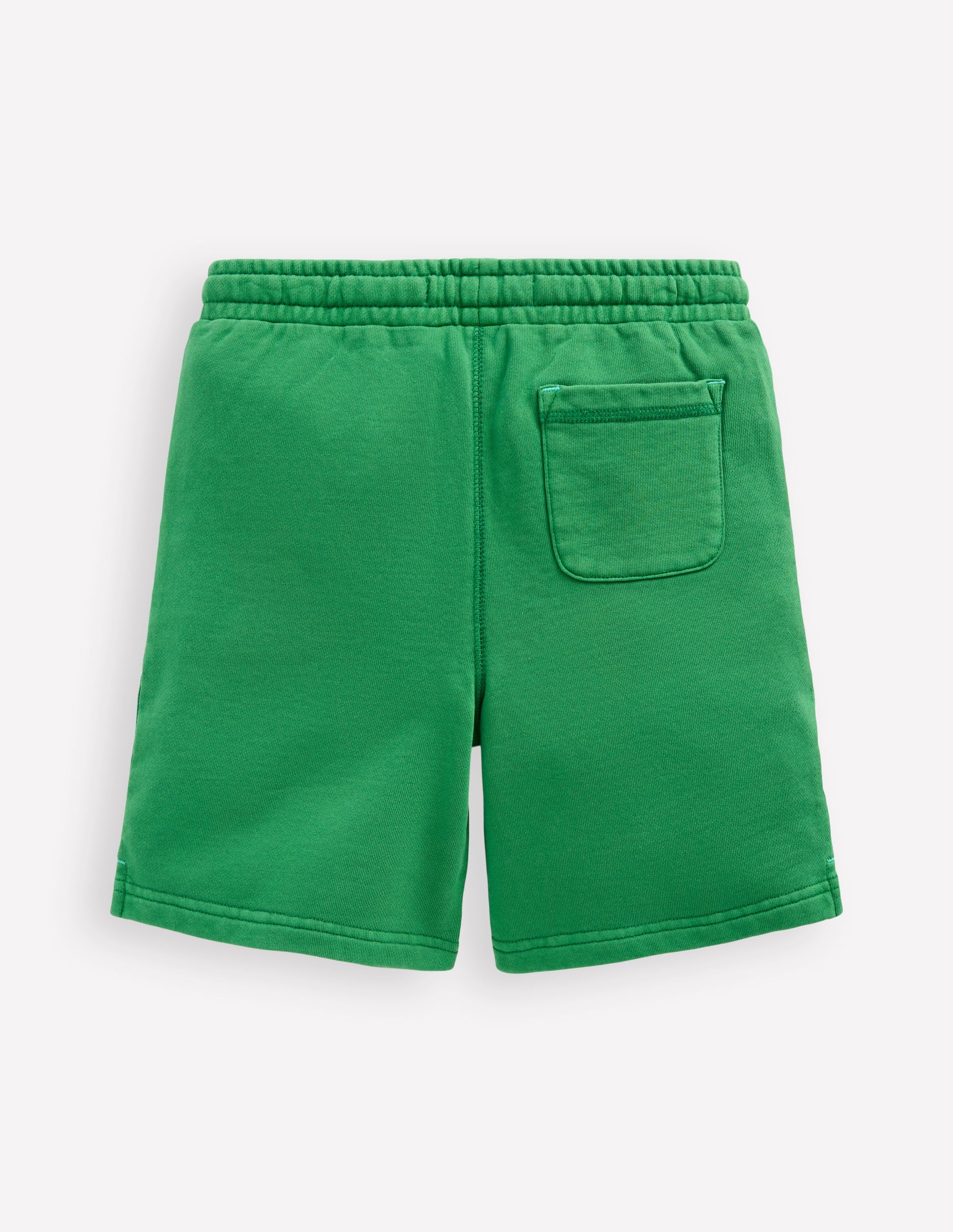 Stückgefärbte Sweatshorts-Highland-Grün - Image 2