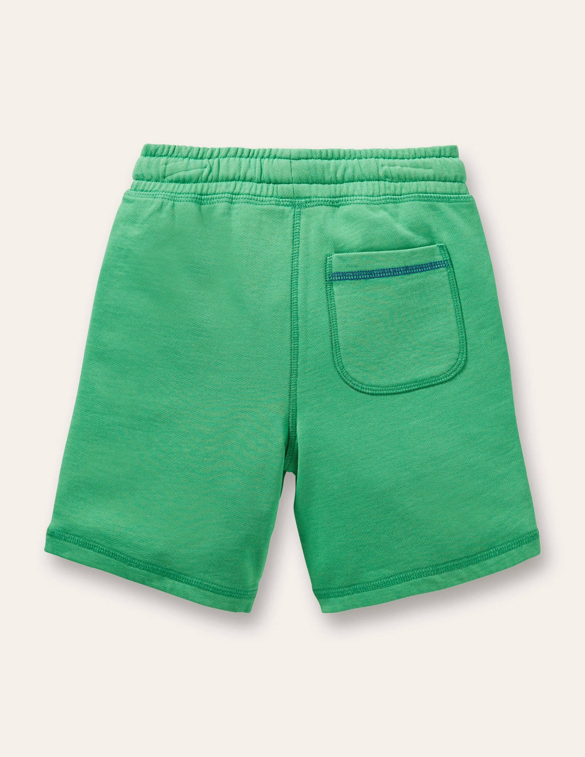 Stückgefärbte Sweatshorts-Leguangrün - Image 2