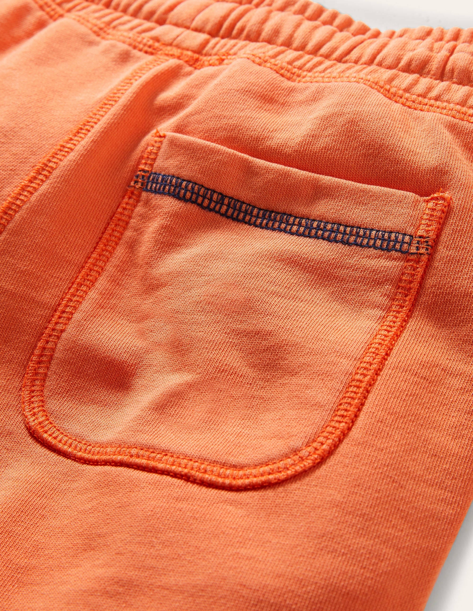 Stückgefärbte Sweatshorts-Mandarinenorange - Image 3