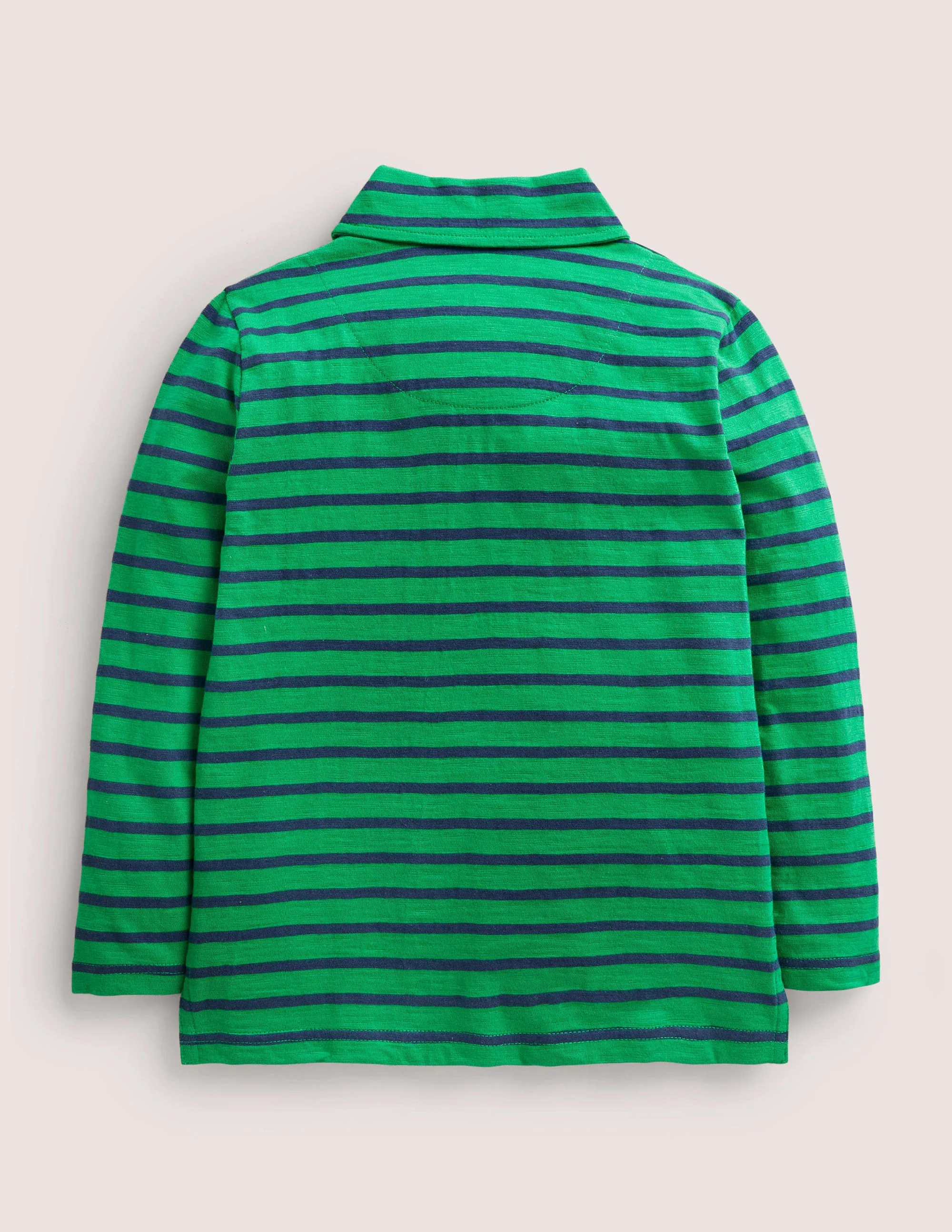 Superweiches Poloshirt-Segelblau/Grün - Image 2