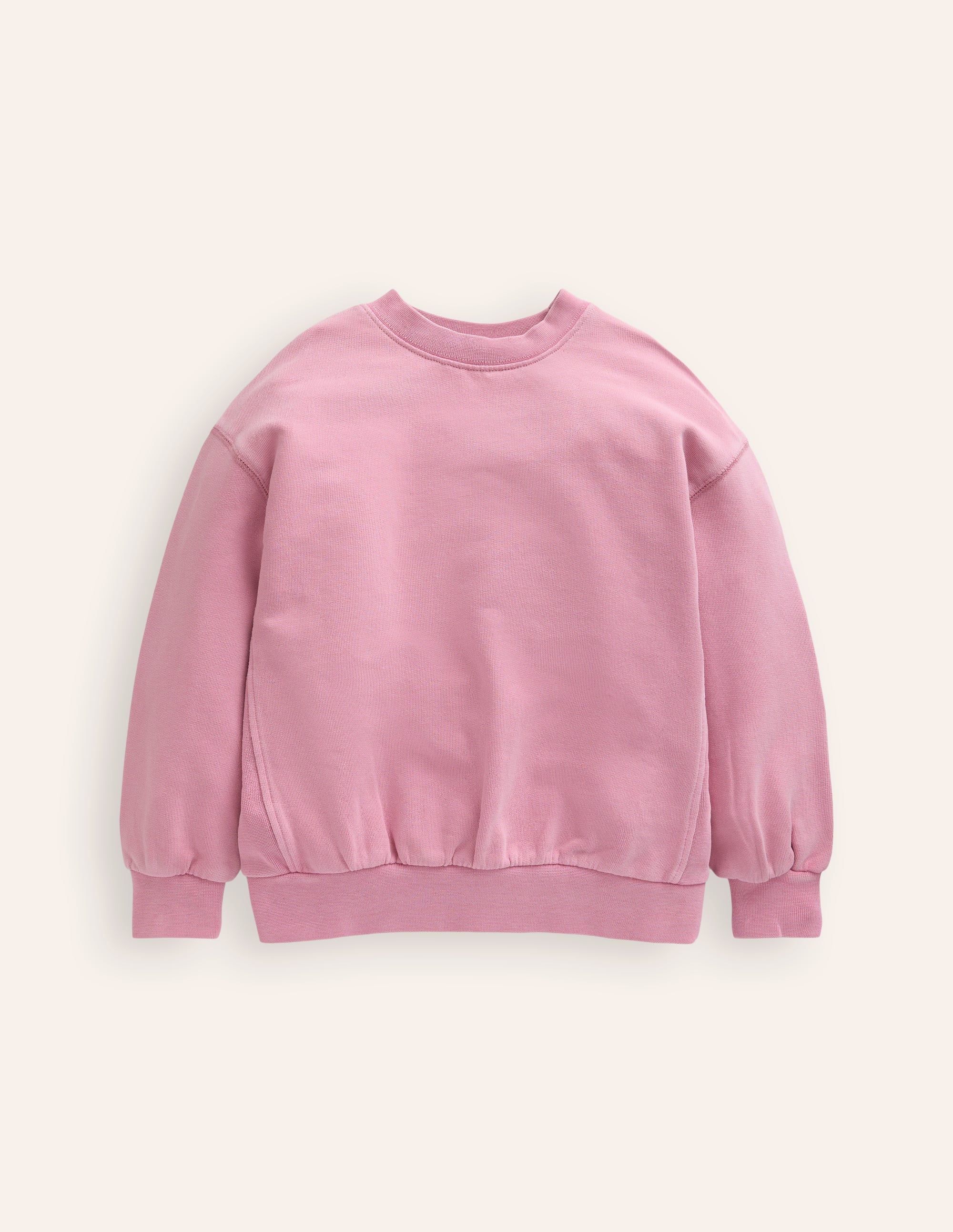 Superweiches Sweatshirt-Zuckermandel-Rosa