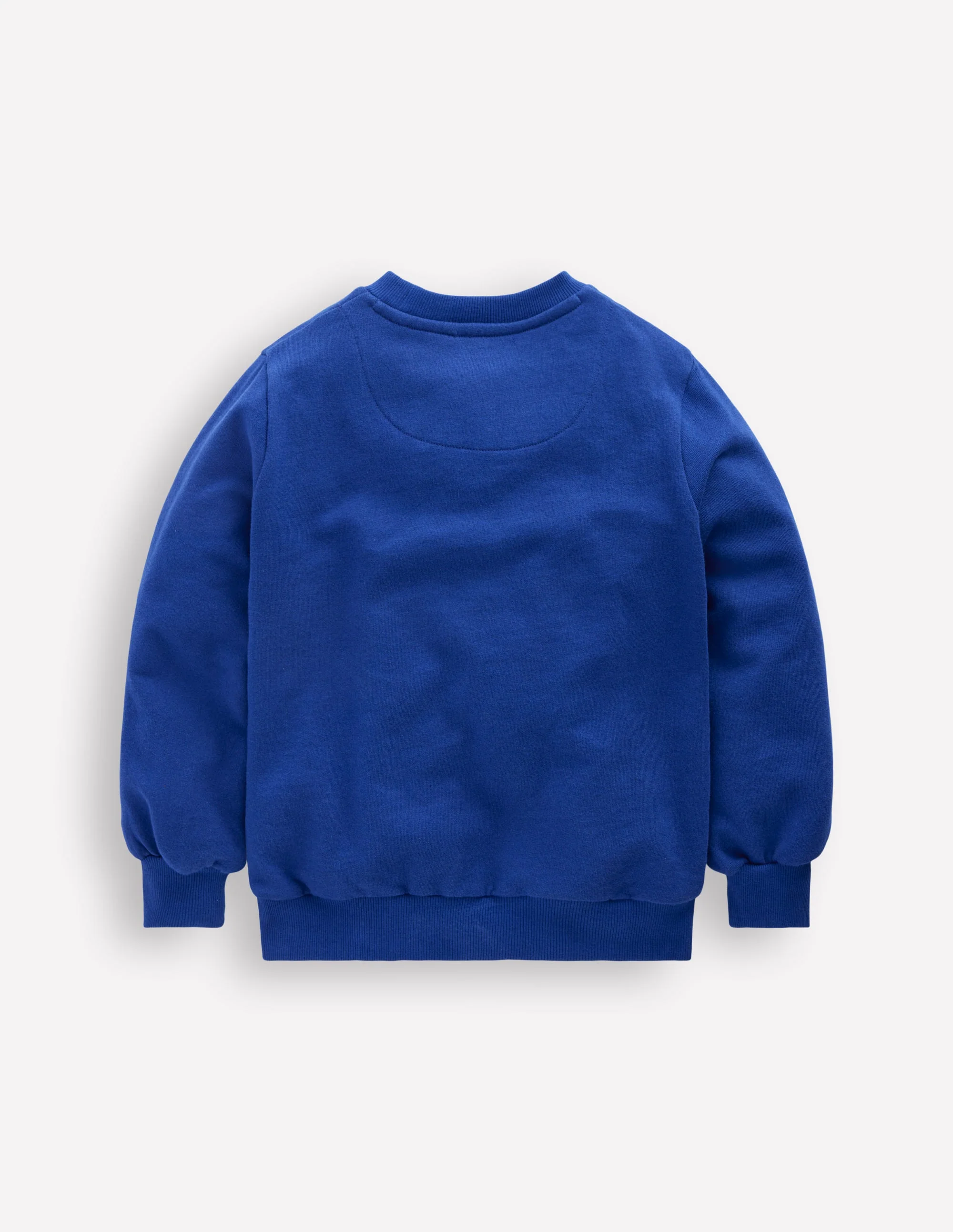 Sweatshirt mit Aufnäher-Saphirblau Dinos - Image 2