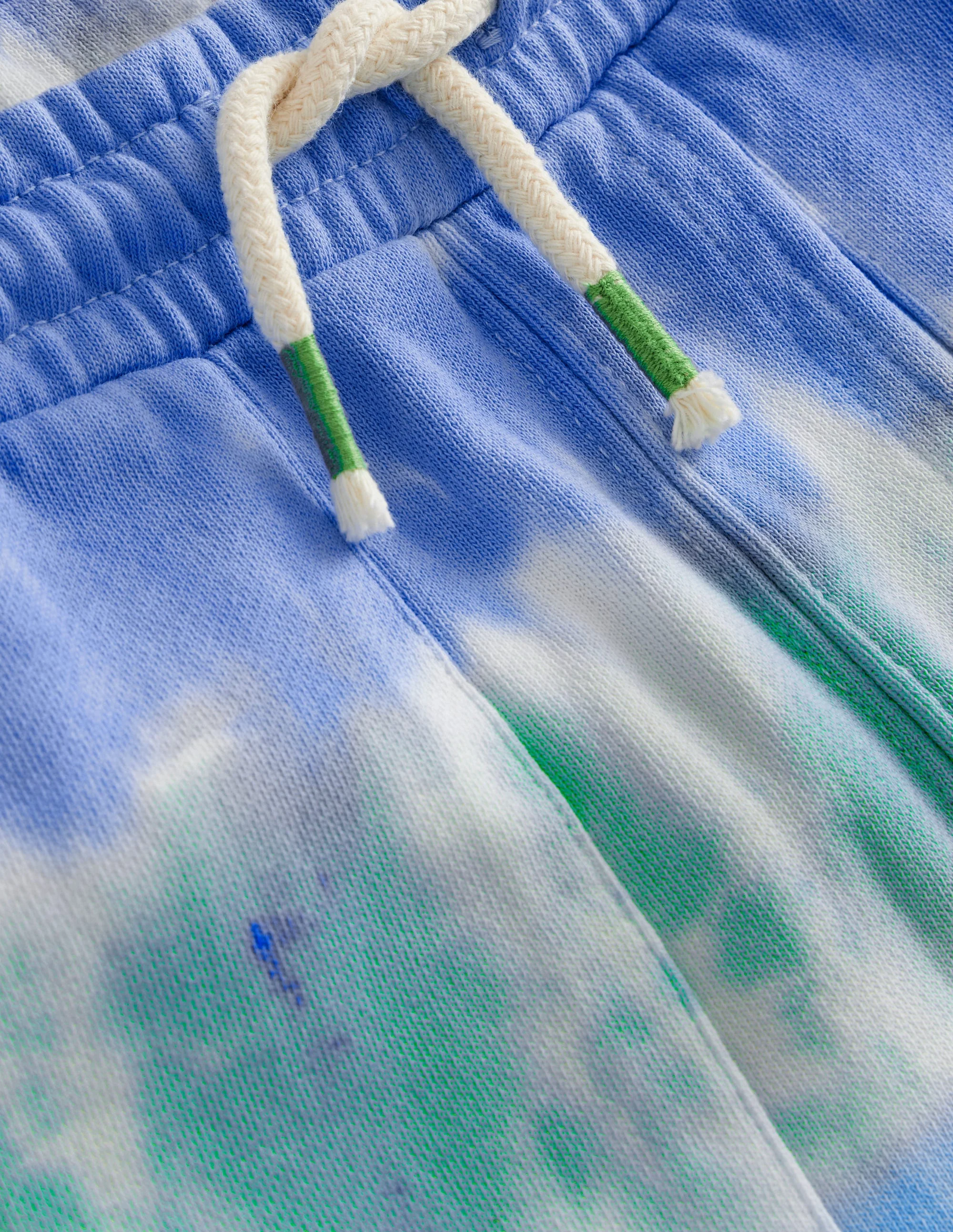 Sweatshorts mit Muster-Blau Batik - Image 3