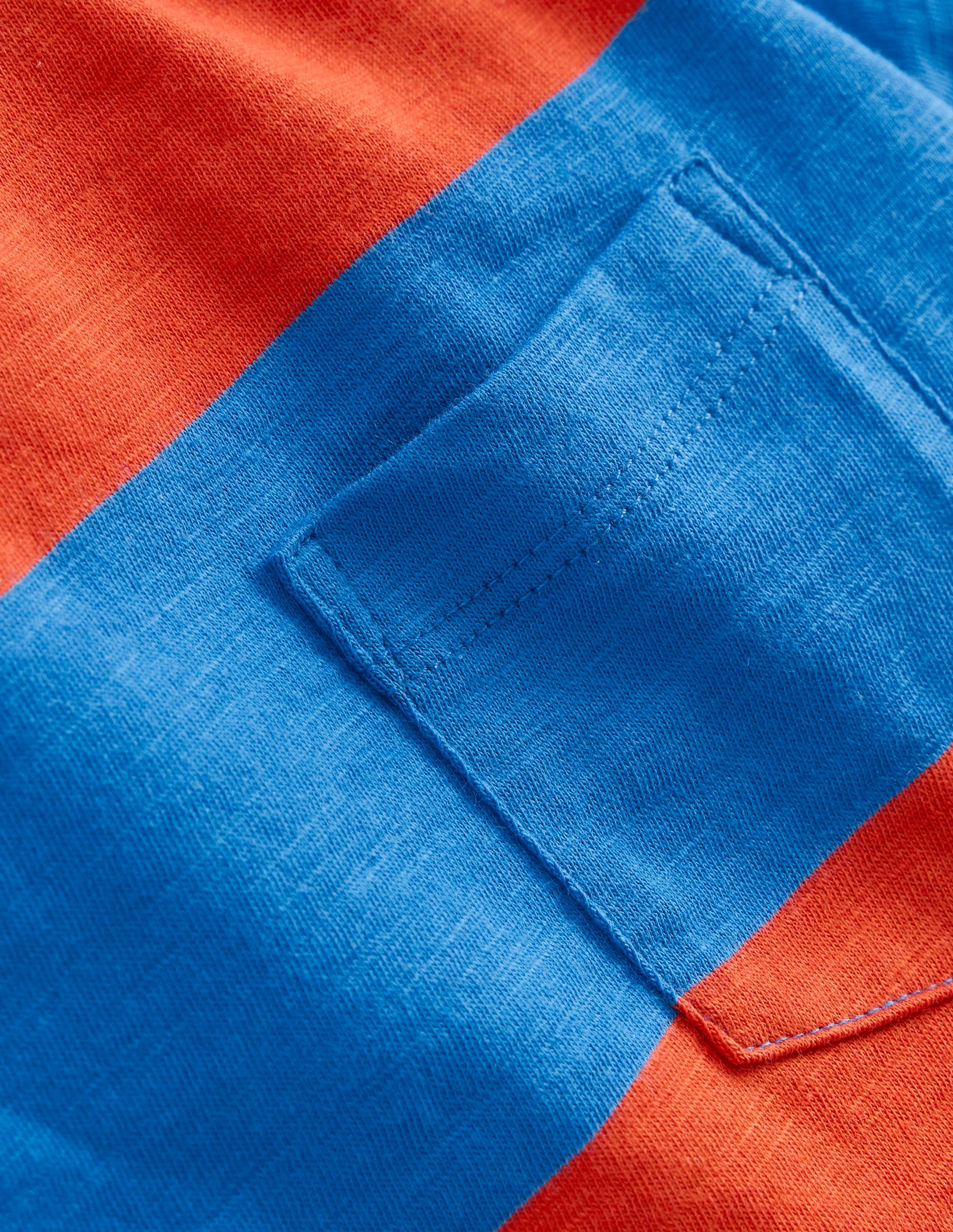 T-Shirt für den Alltag-AURORAROT/DIRECTOIRE-BLAU - Image 3