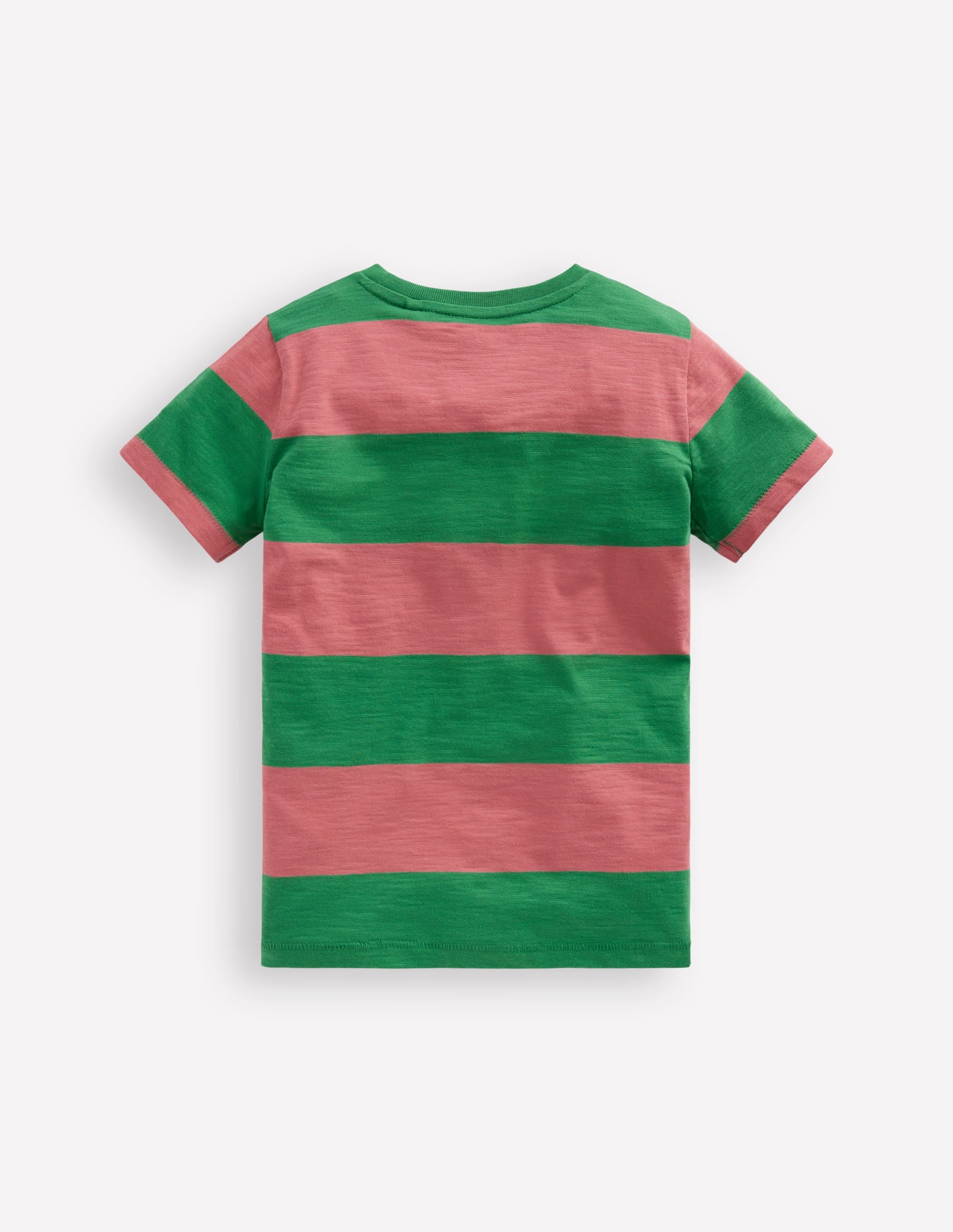 T-Shirt für den Alltag-Kleeblattgrün/Chintz-Rosa - Image 5