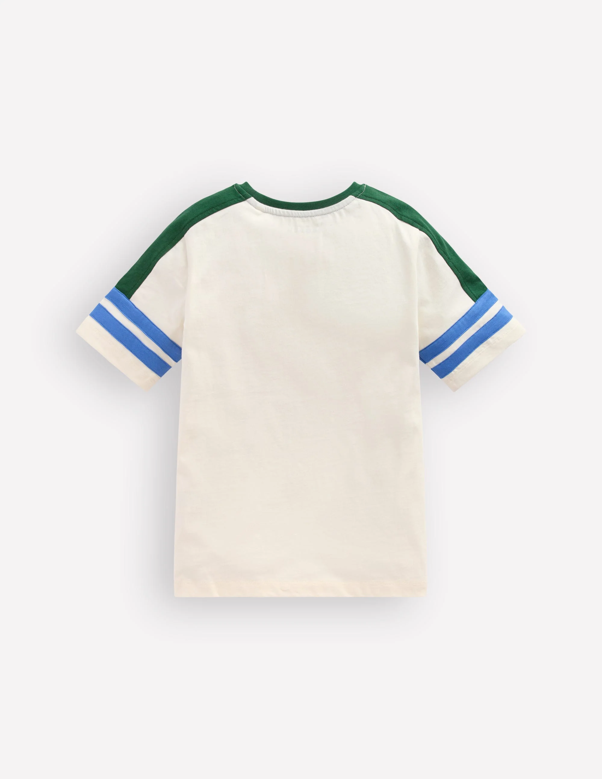 T-Shirt in Blockfarben-KOKOSNUSSMILCH BLOCKFARBEN - Image 2