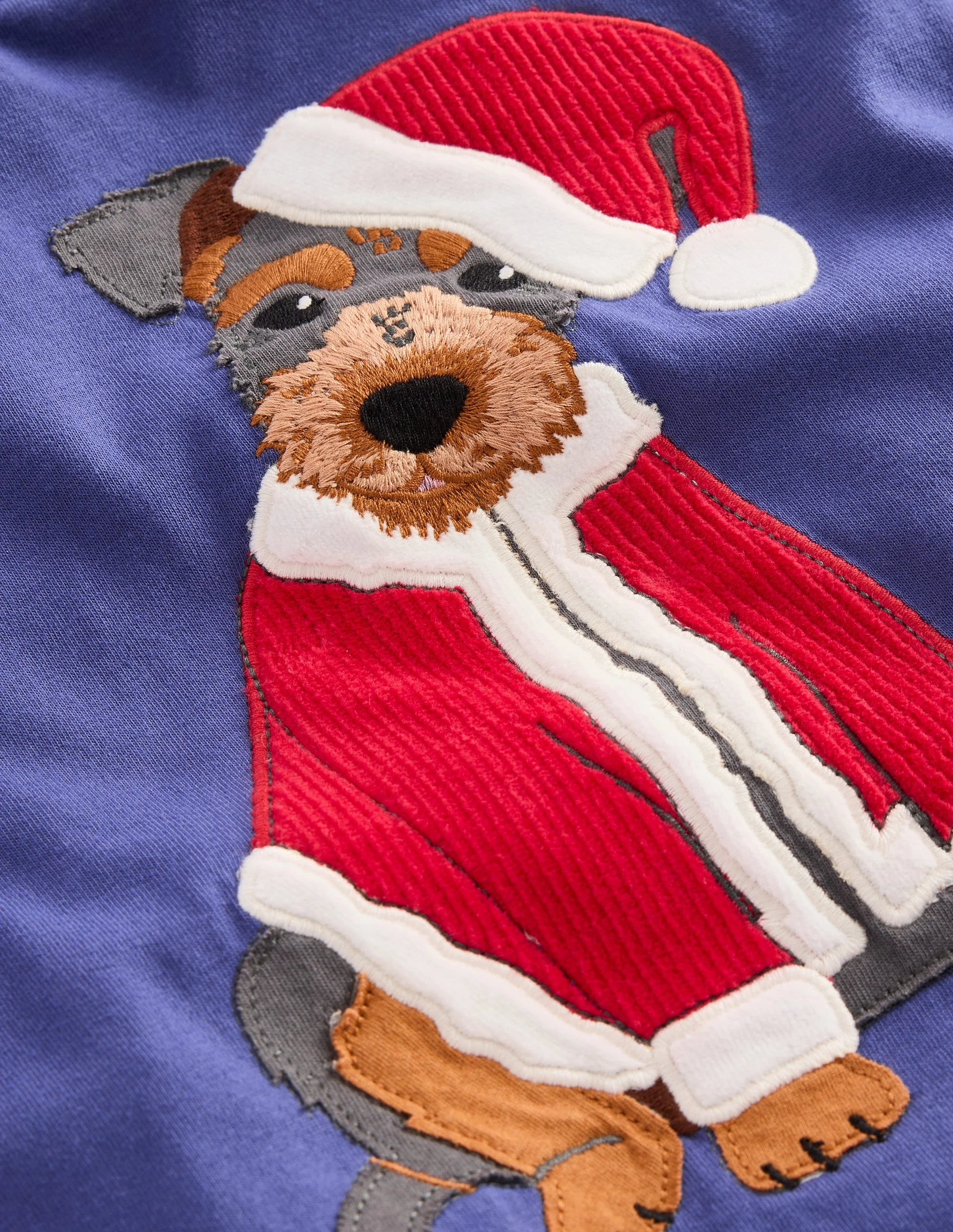 T-Shirt mit Applikation im Lagenlook-Blauhäher Janet - Image 3