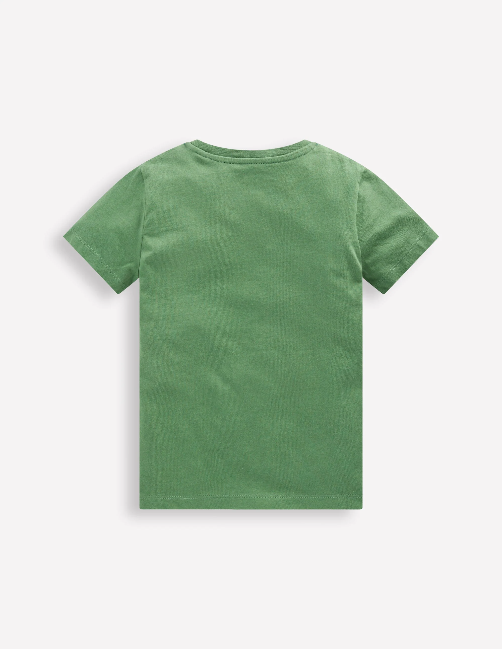 T-Shirt mit Applikation-Weidengrün Rennwagen - Image 2