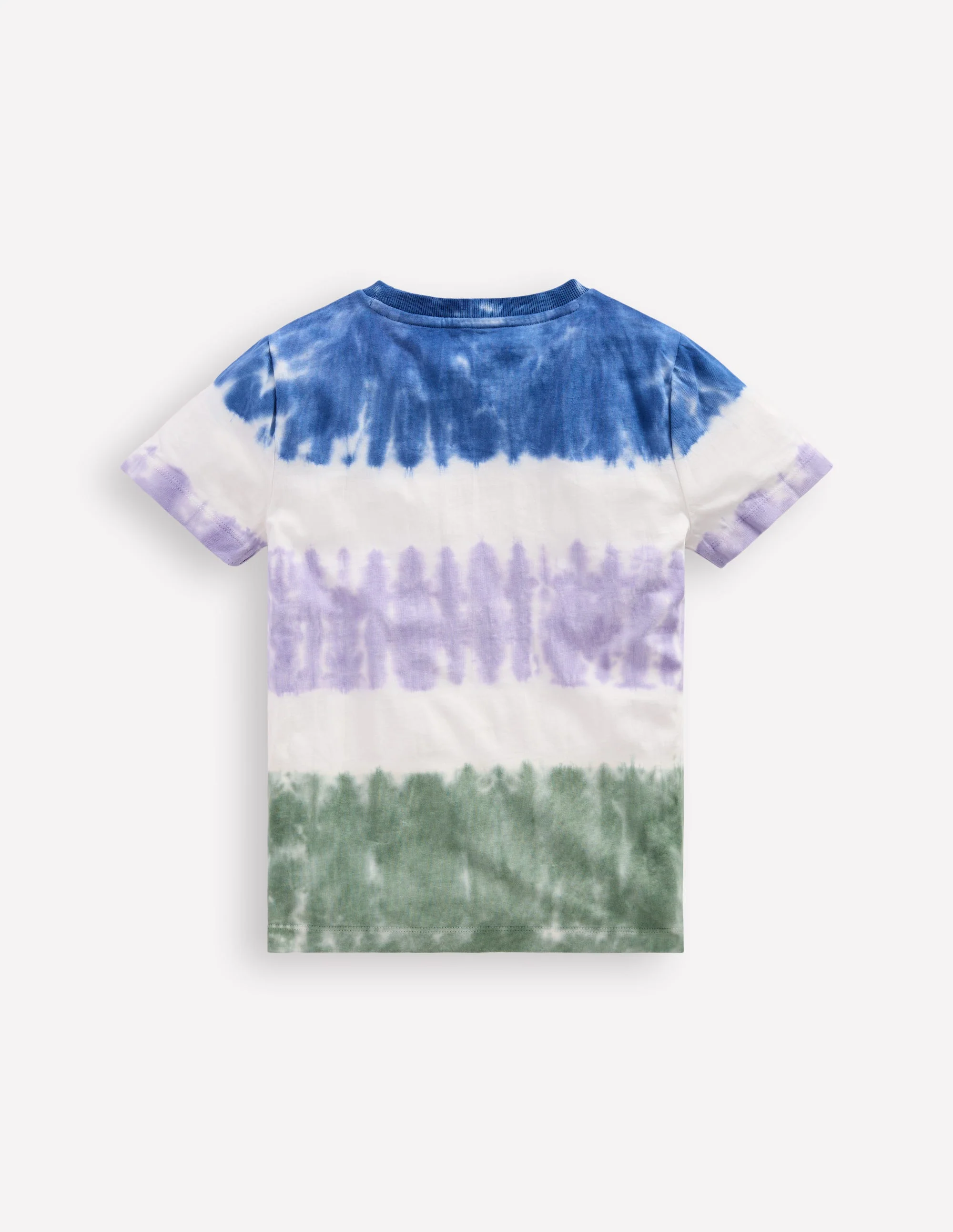 T-Shirt mit Batikmuster-Violett Bunt - Image 2