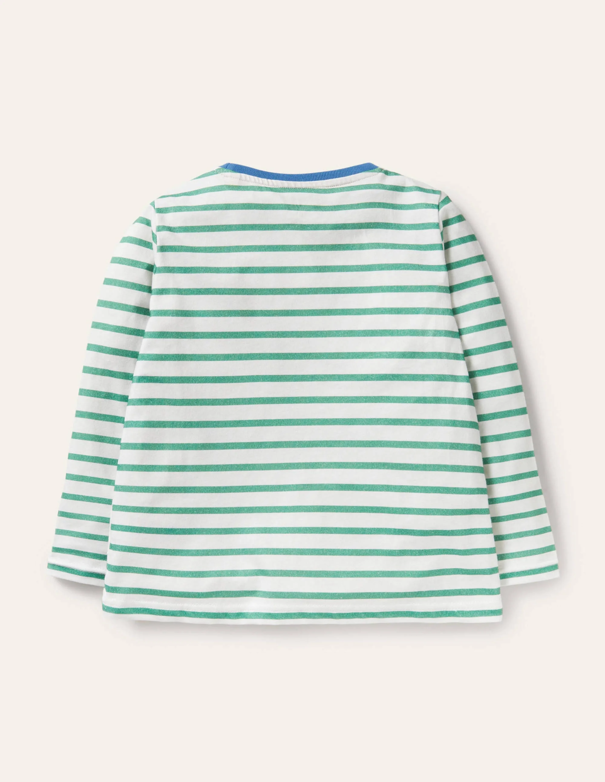 T-Shirt mit Bauernhoftierapplikation-Paprikagrün, Schaf - Image 2