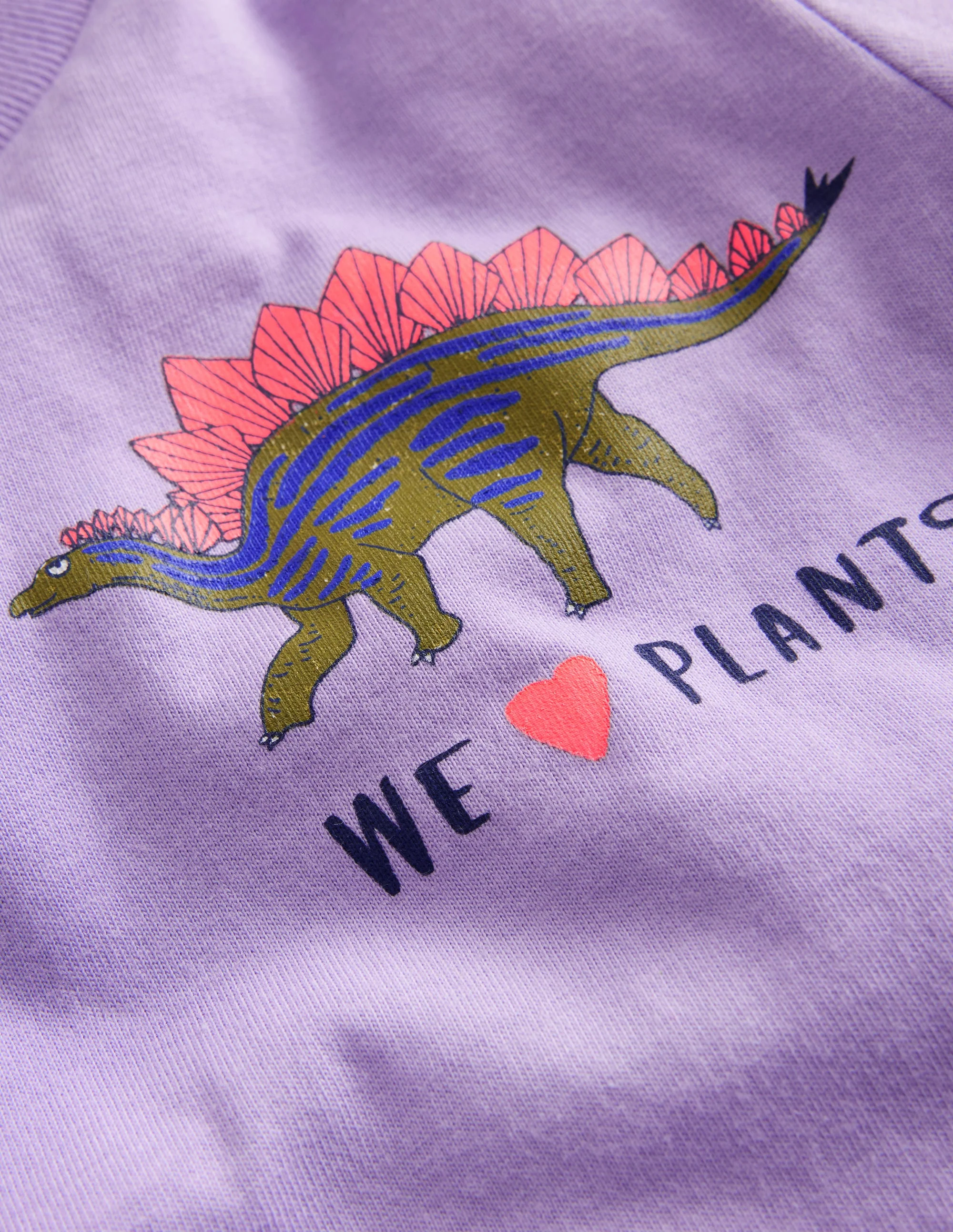 T-Shirt mit Druck auf Vorder- und Rückseite-Lavendel - Image 3
