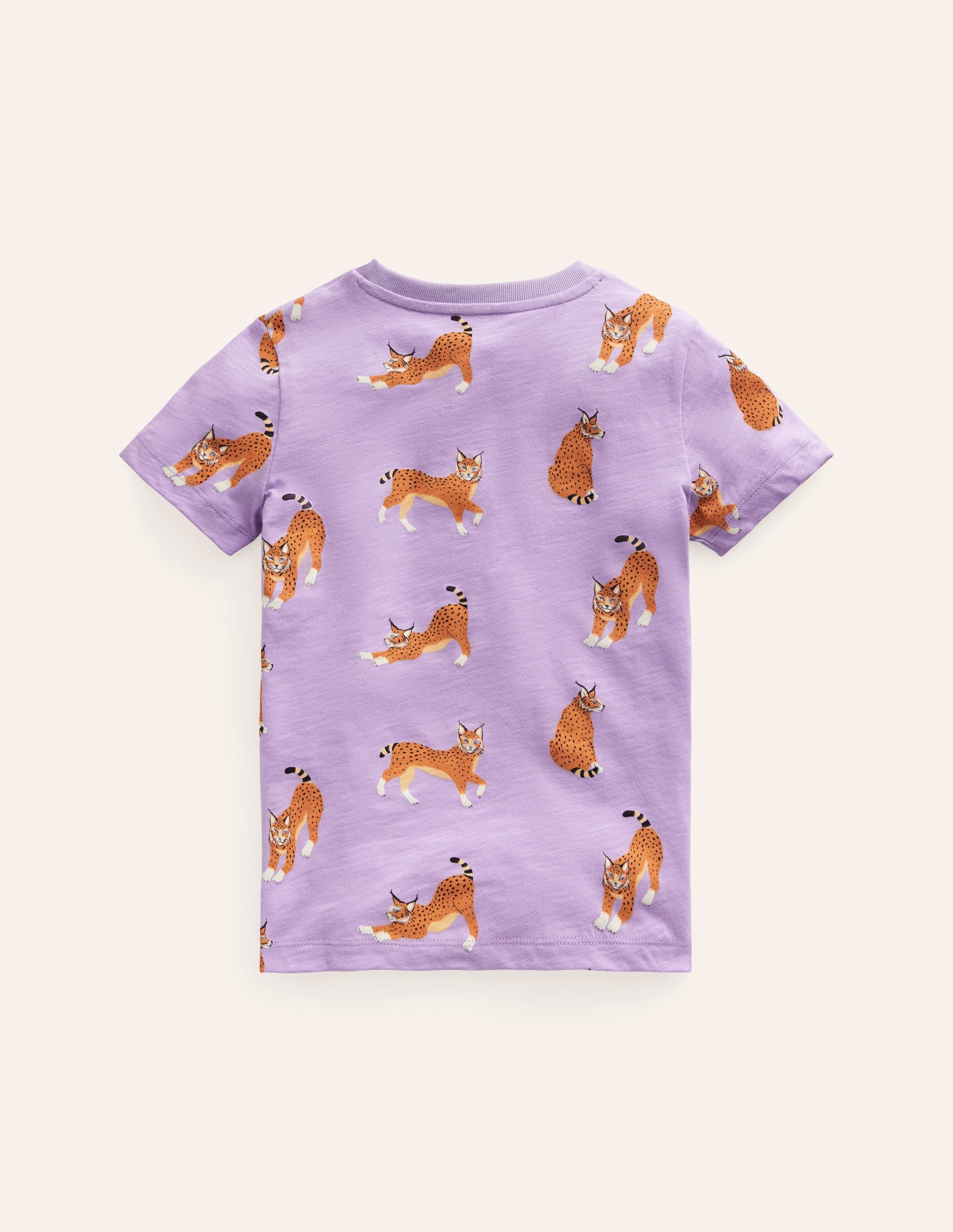 T-Shirt mit durchgehendem Muster-Parma-Violett Luchs - Image 2