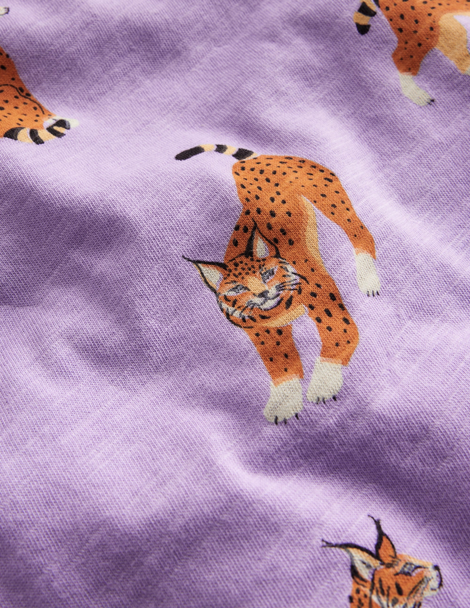 T-Shirt mit durchgehendem Muster-Parma-Violett Luchs - Image 3