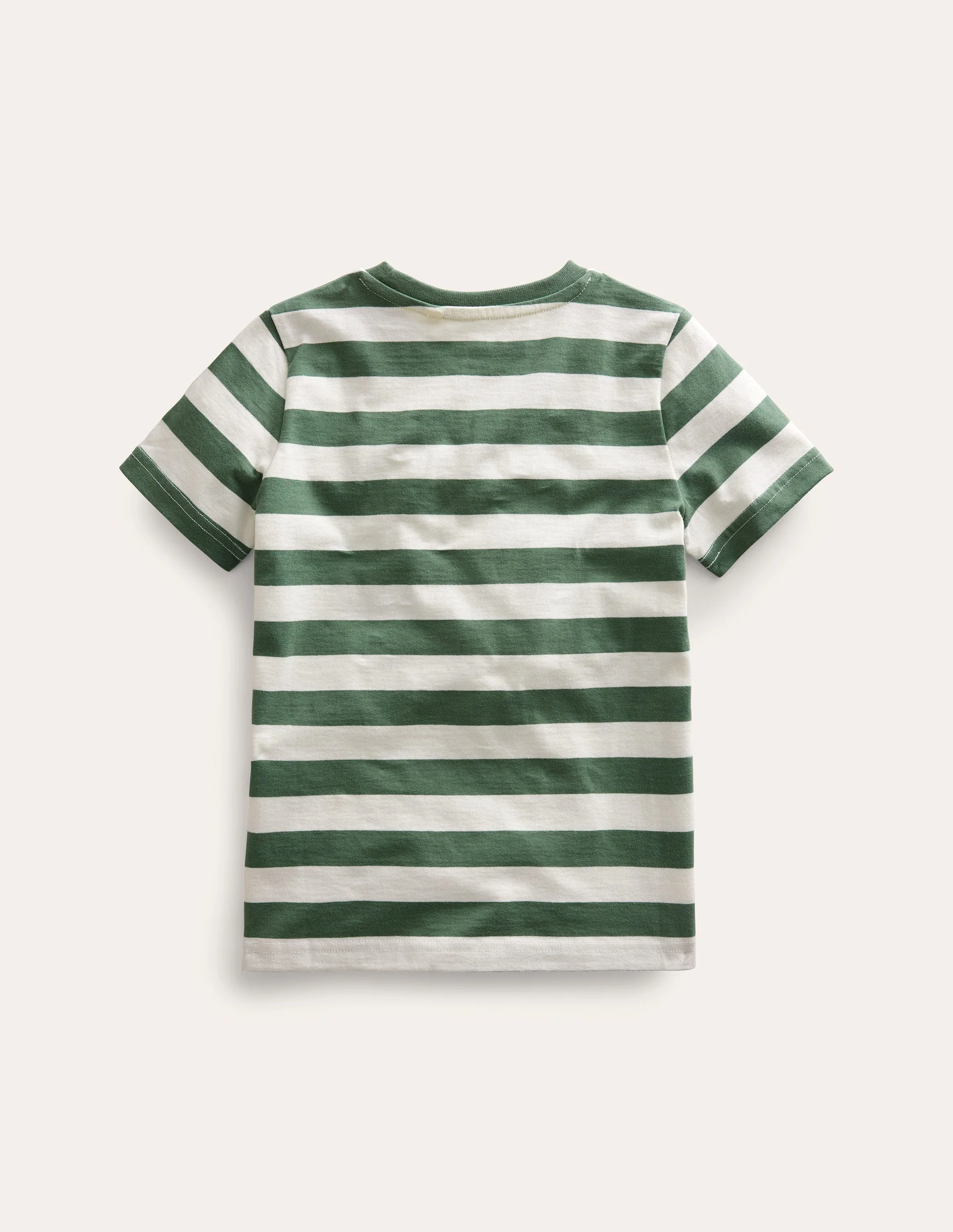 T-Shirt mit Fotodruck-Pflastersteingrau/Naturweiß, Dinosaurier - Image 2