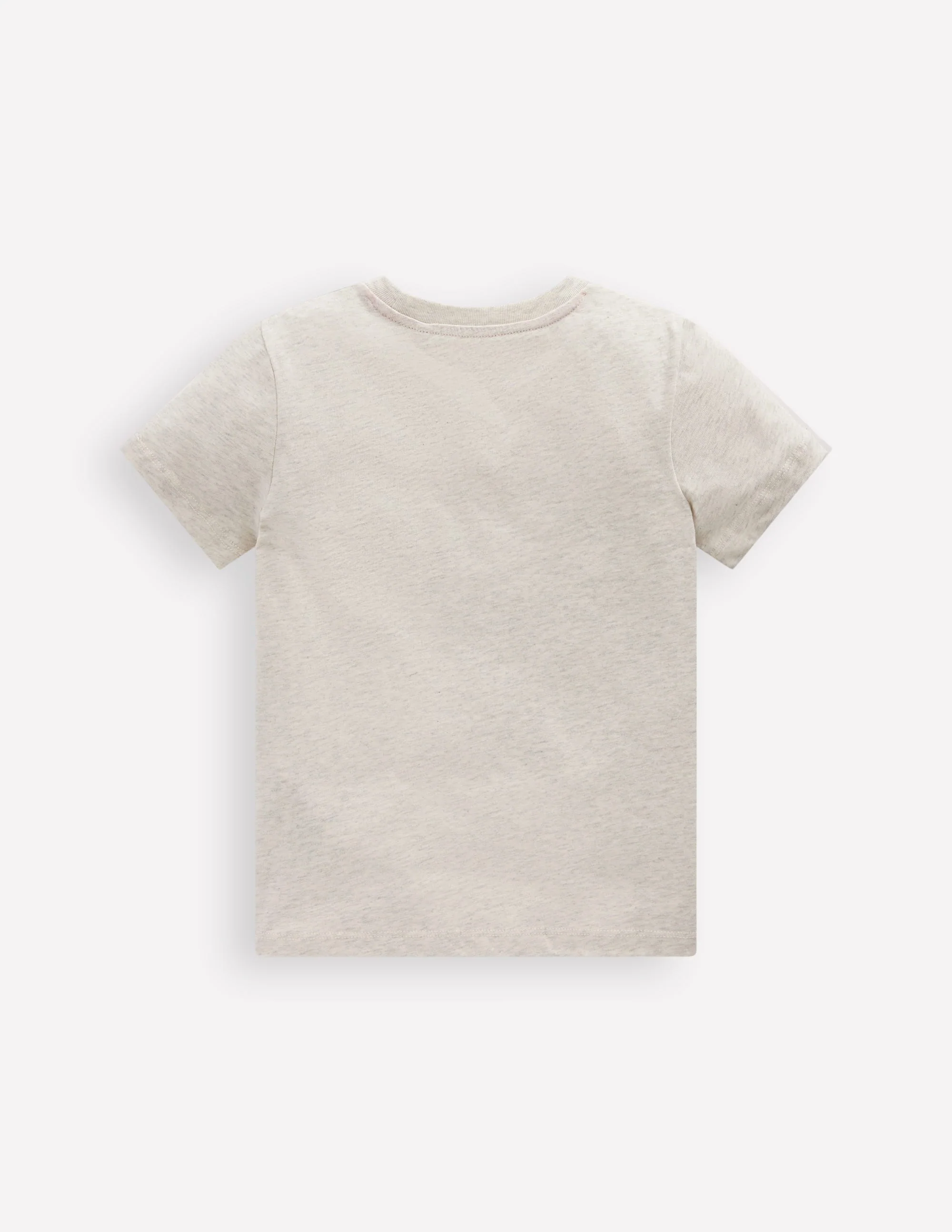 T-Shirt mit Grafik-Haferbeige Meliert Lustige Fahrzeuge - Image 2
