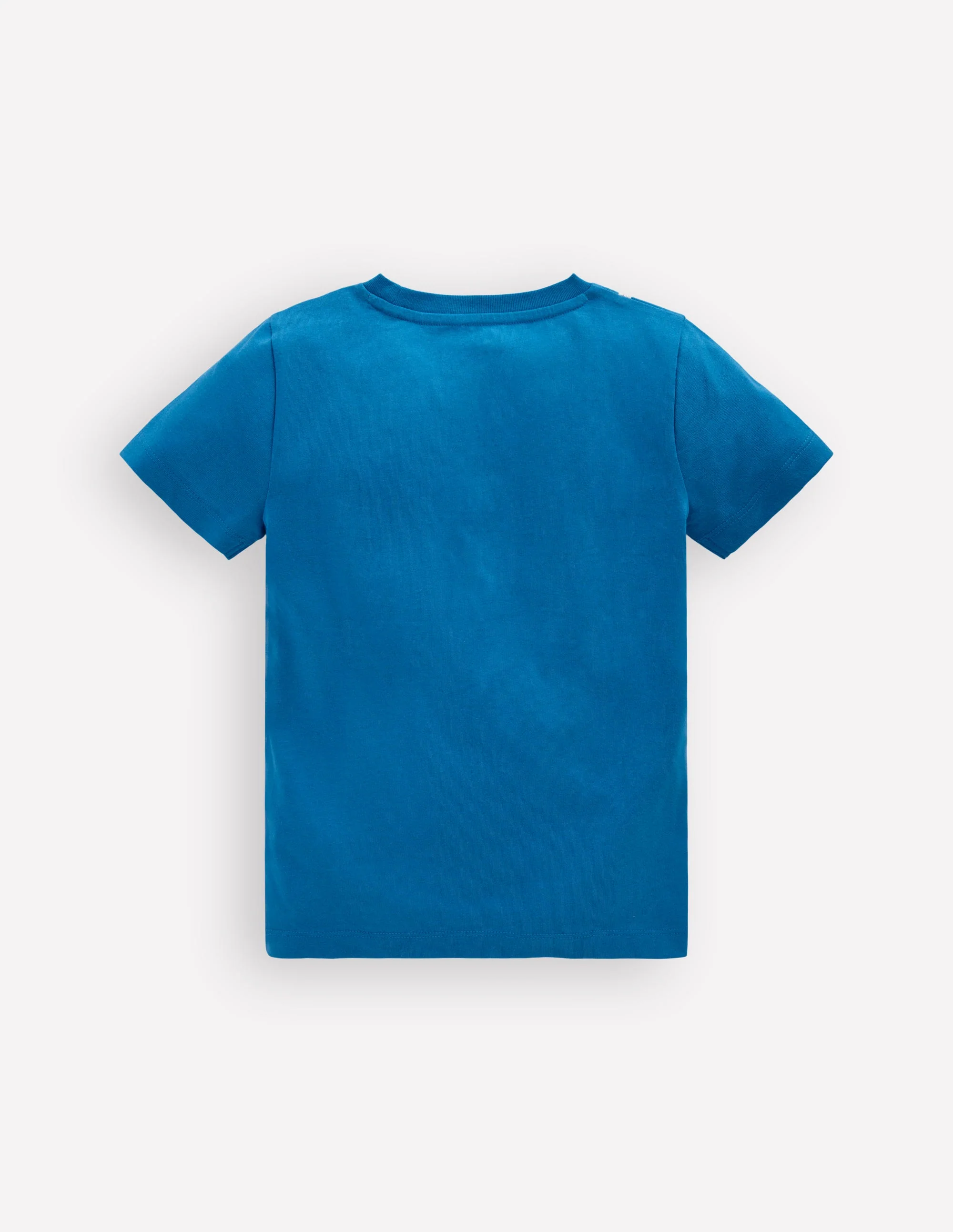 T-Shirt mit Linienstich-Brillant Blau Schnorchel - Image 2