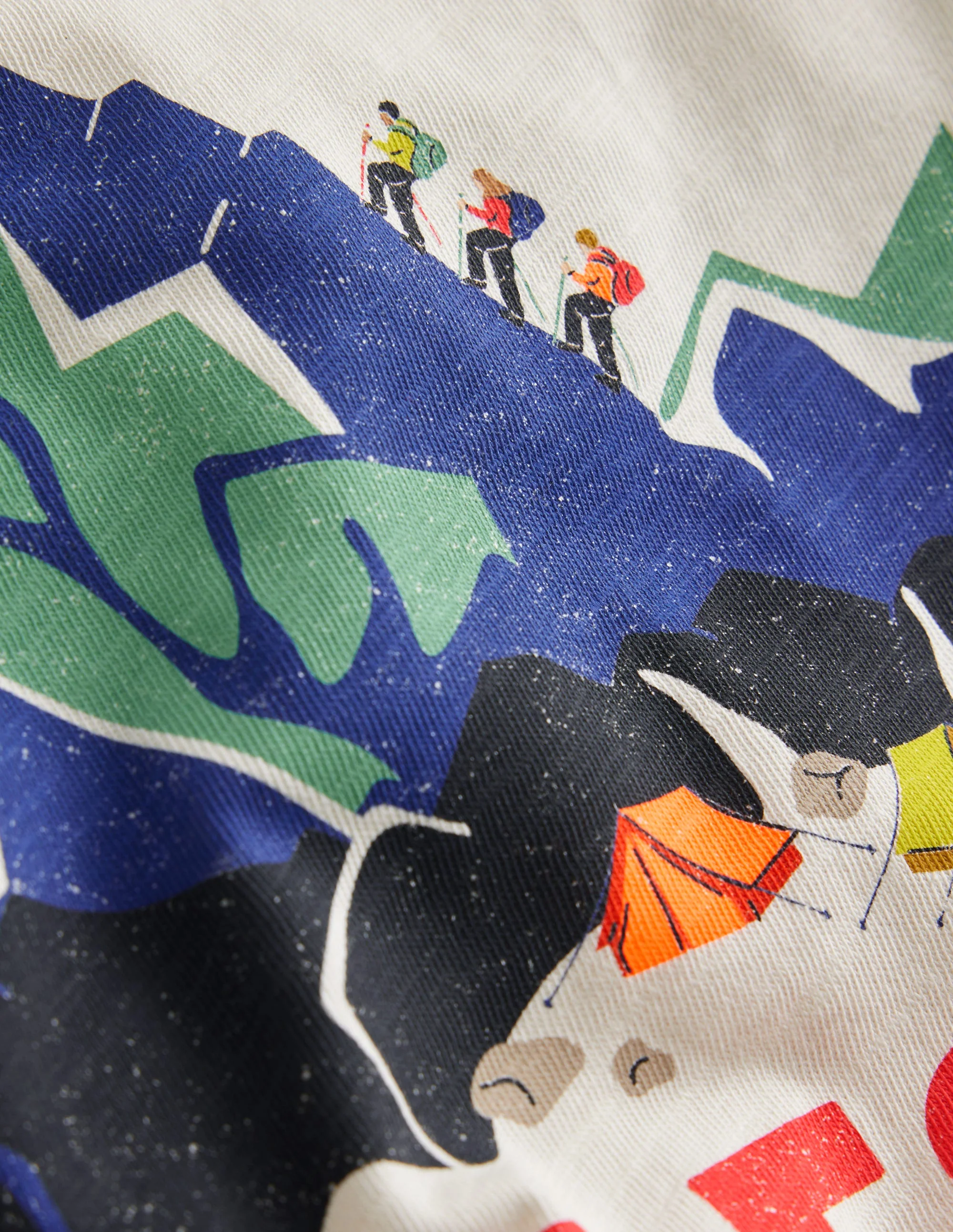 T-Shirt mit Mount-Everest-Motiv-Naturweiß Berg - Image 3